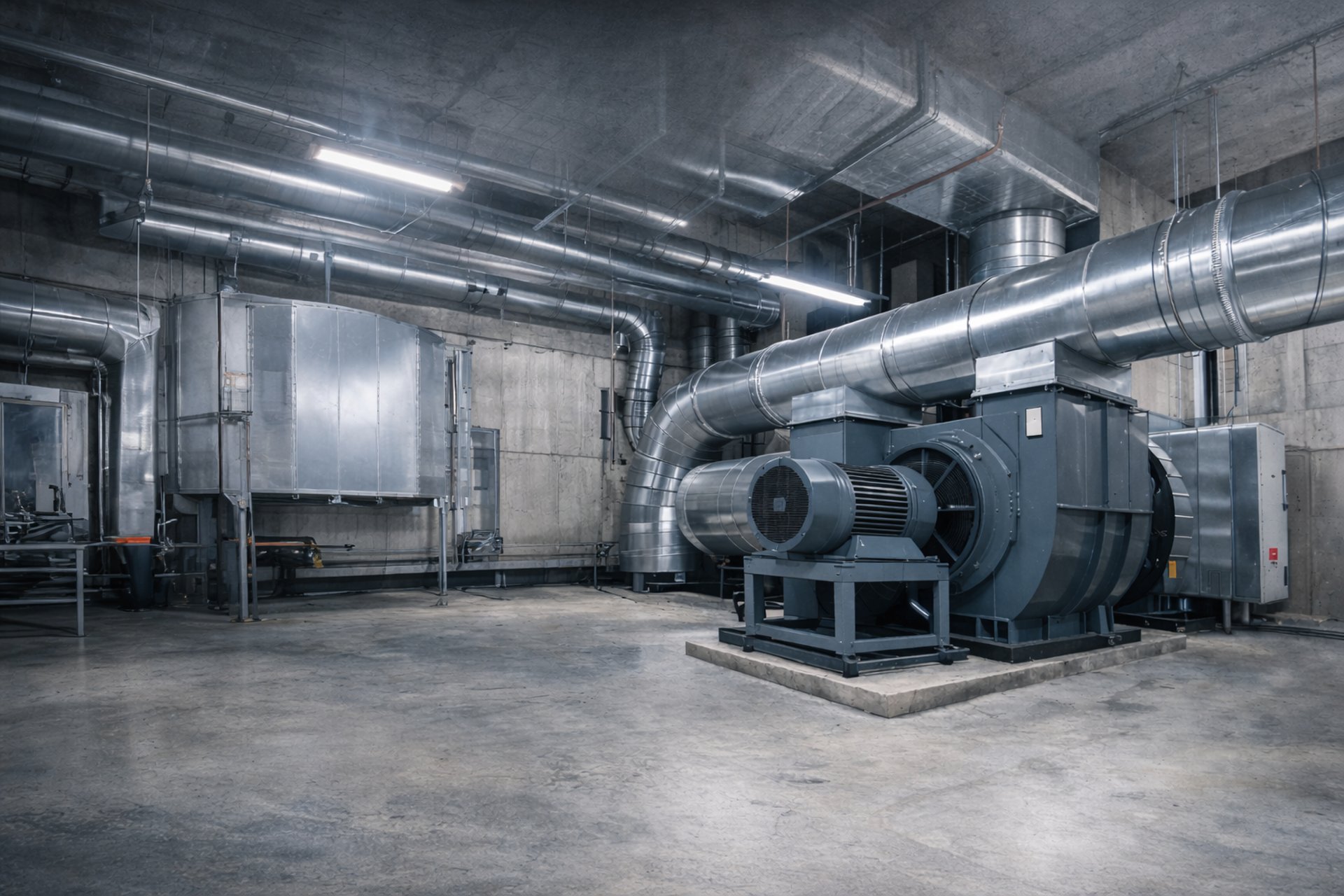 an abstract photo of a curved building with a blue sky in the background