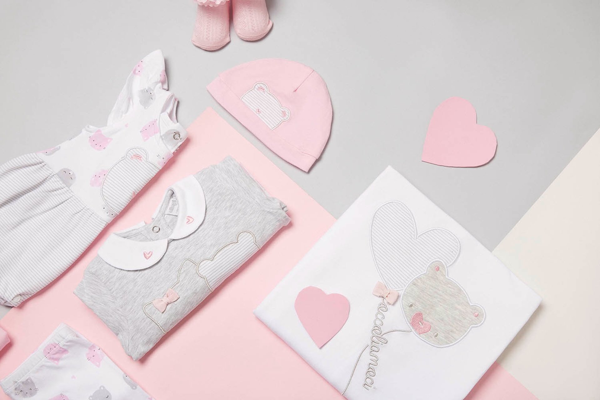 an abstract photo of a curved building with a blue sky in the background