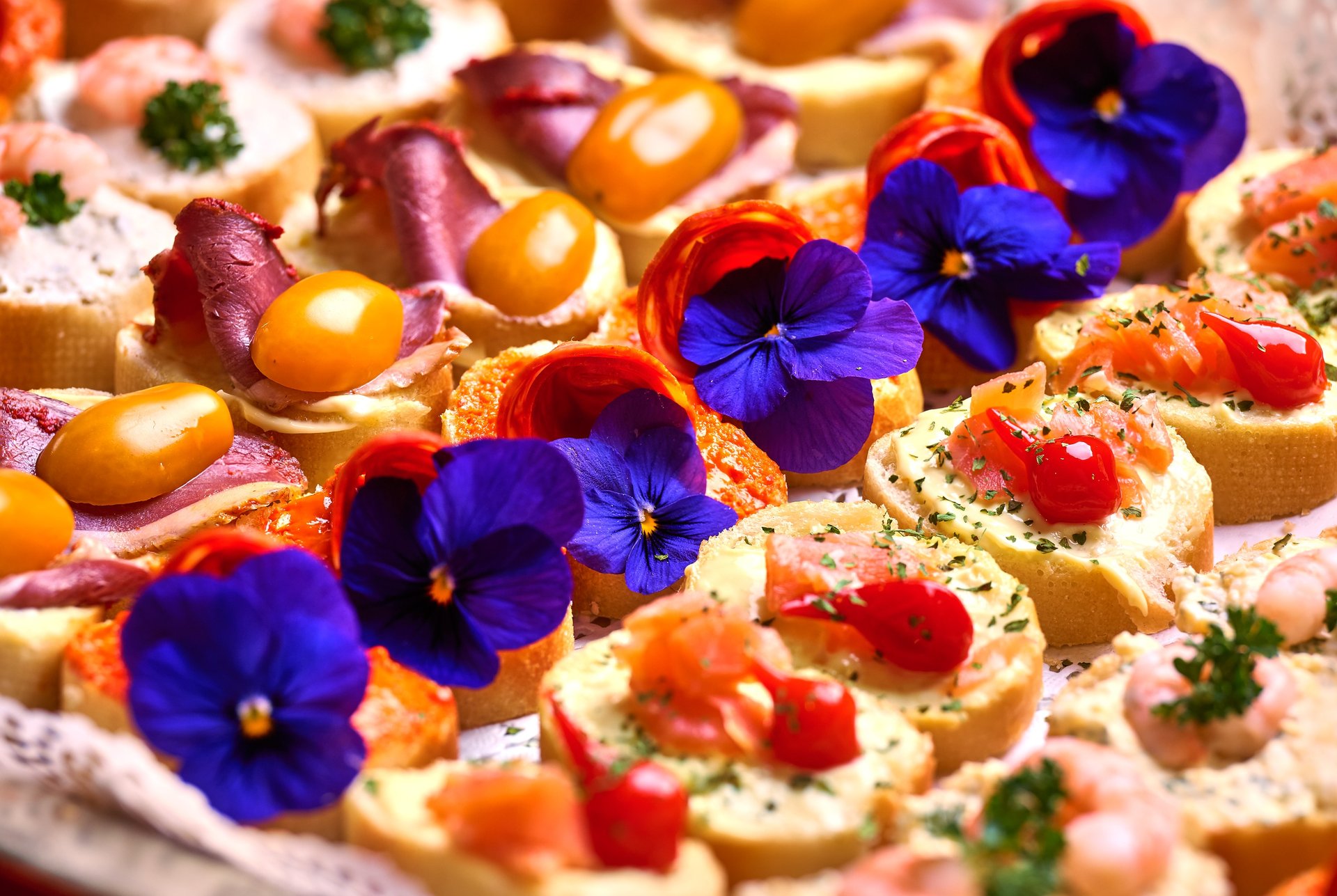 an abstract photo of a curved building with a blue sky in the background