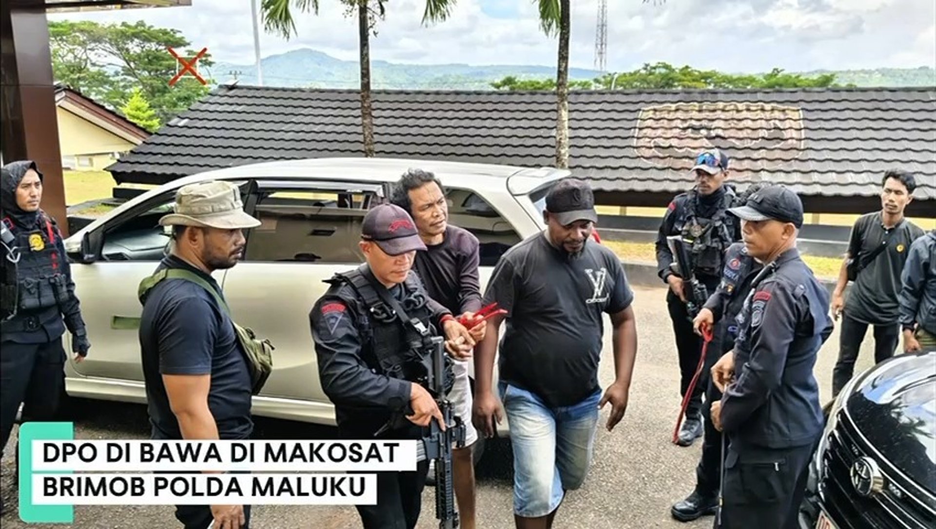 an abstract photo of a curved building with a blue sky in the background
