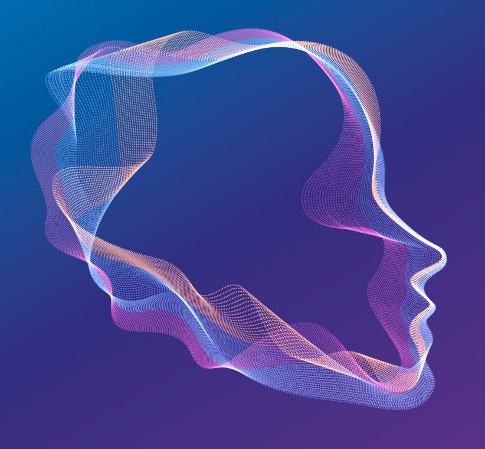 red blue and black abstract painting