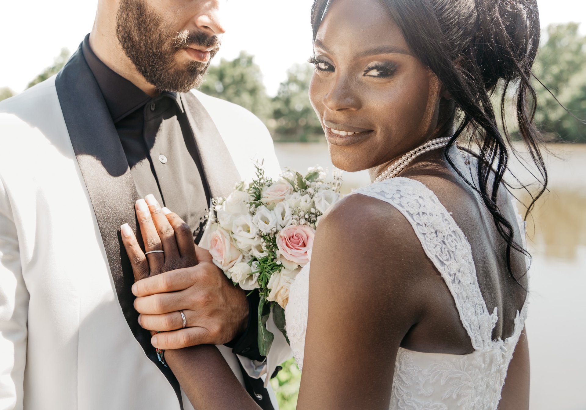 people lifting woman in the air