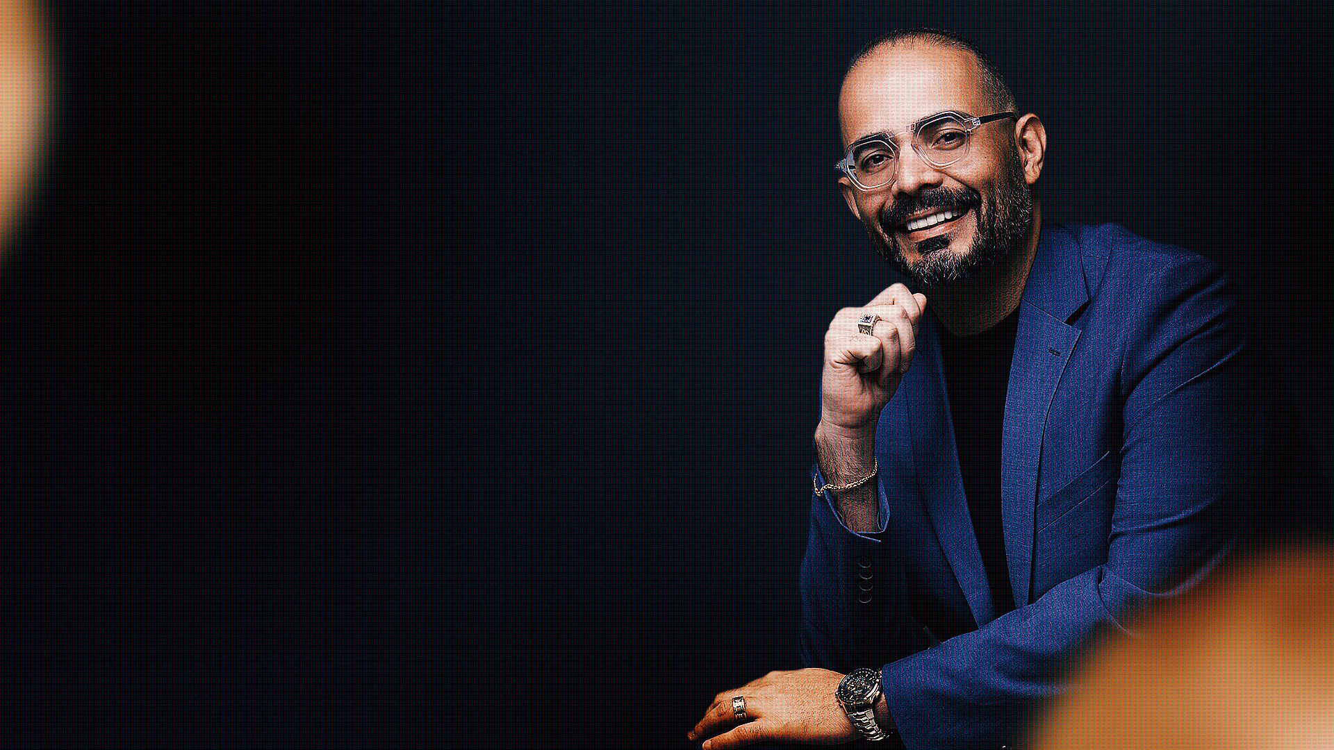 black blue and yellow textile