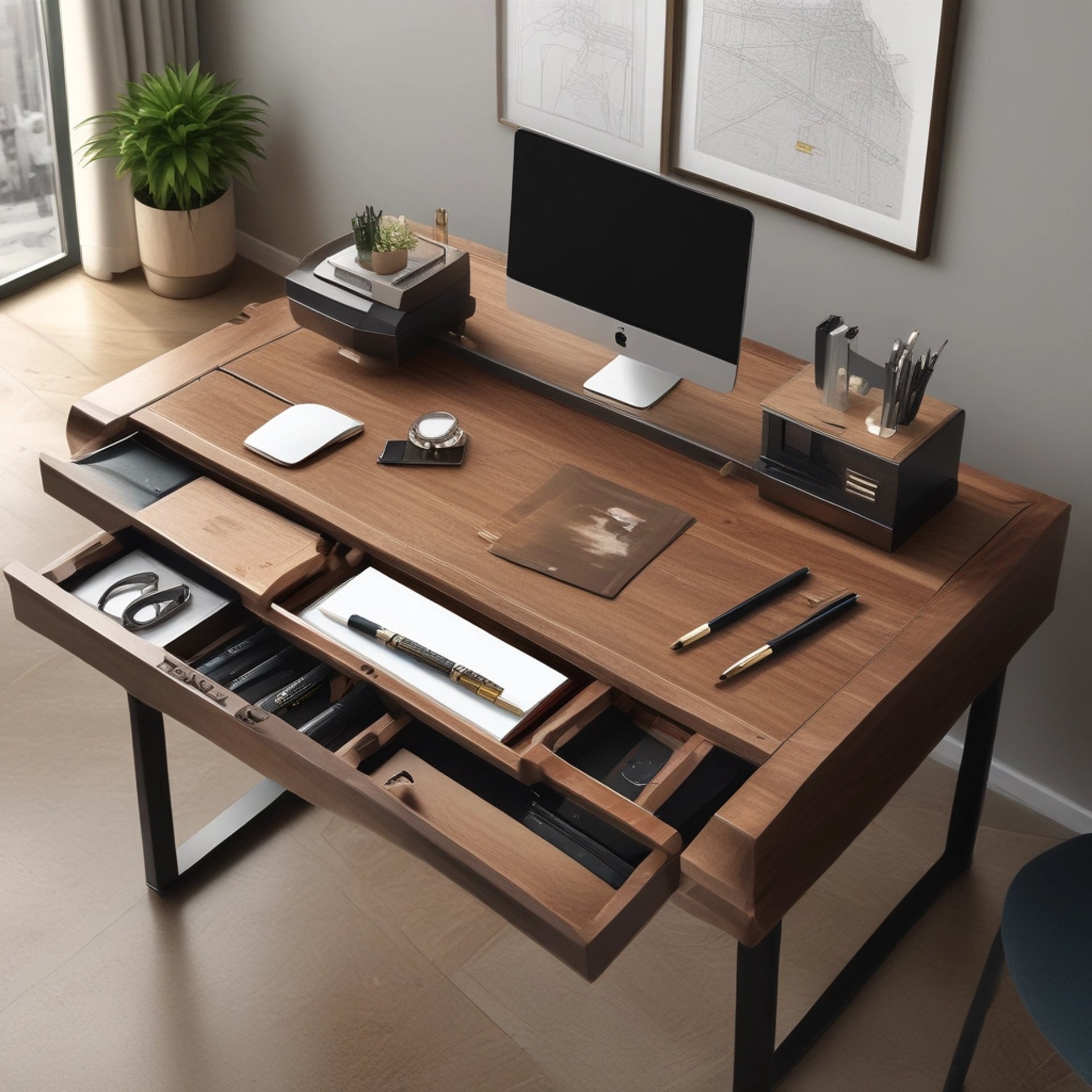 gray computer monitor