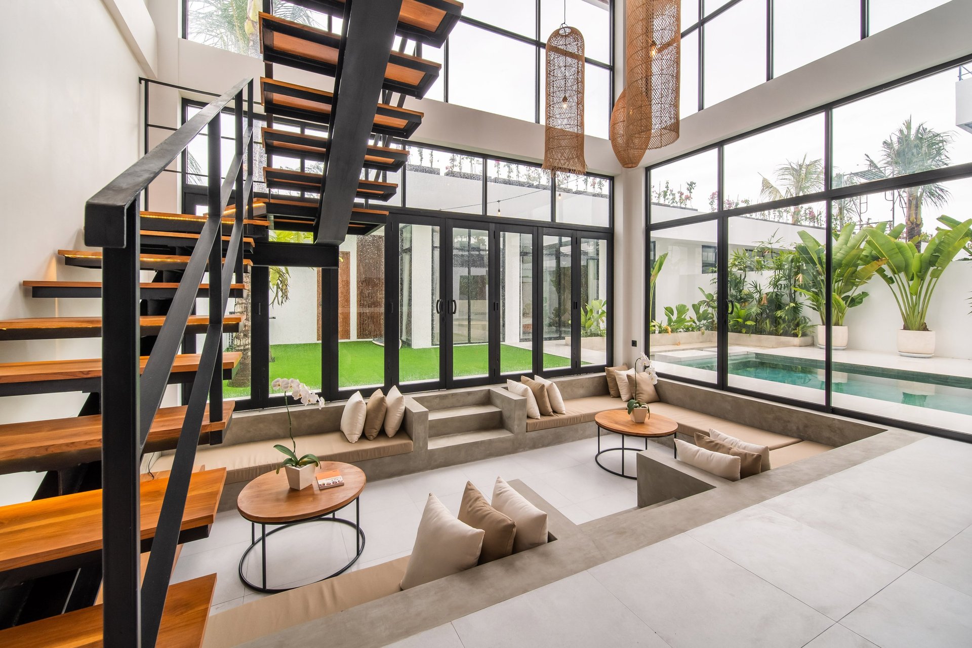 woman wearing yellow long-sleeved dress under white clouds and blue sky during daytime