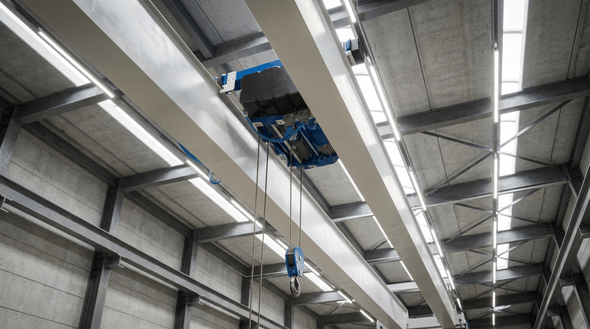 an abstract photo of a curved building with a blue sky in the background