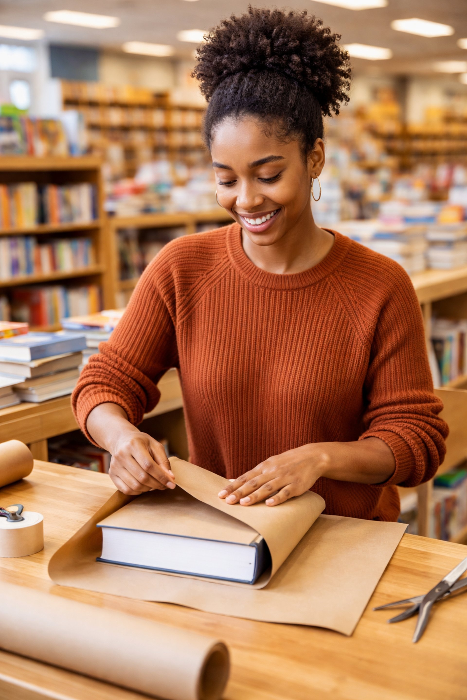 person wearing grey knit sweater
