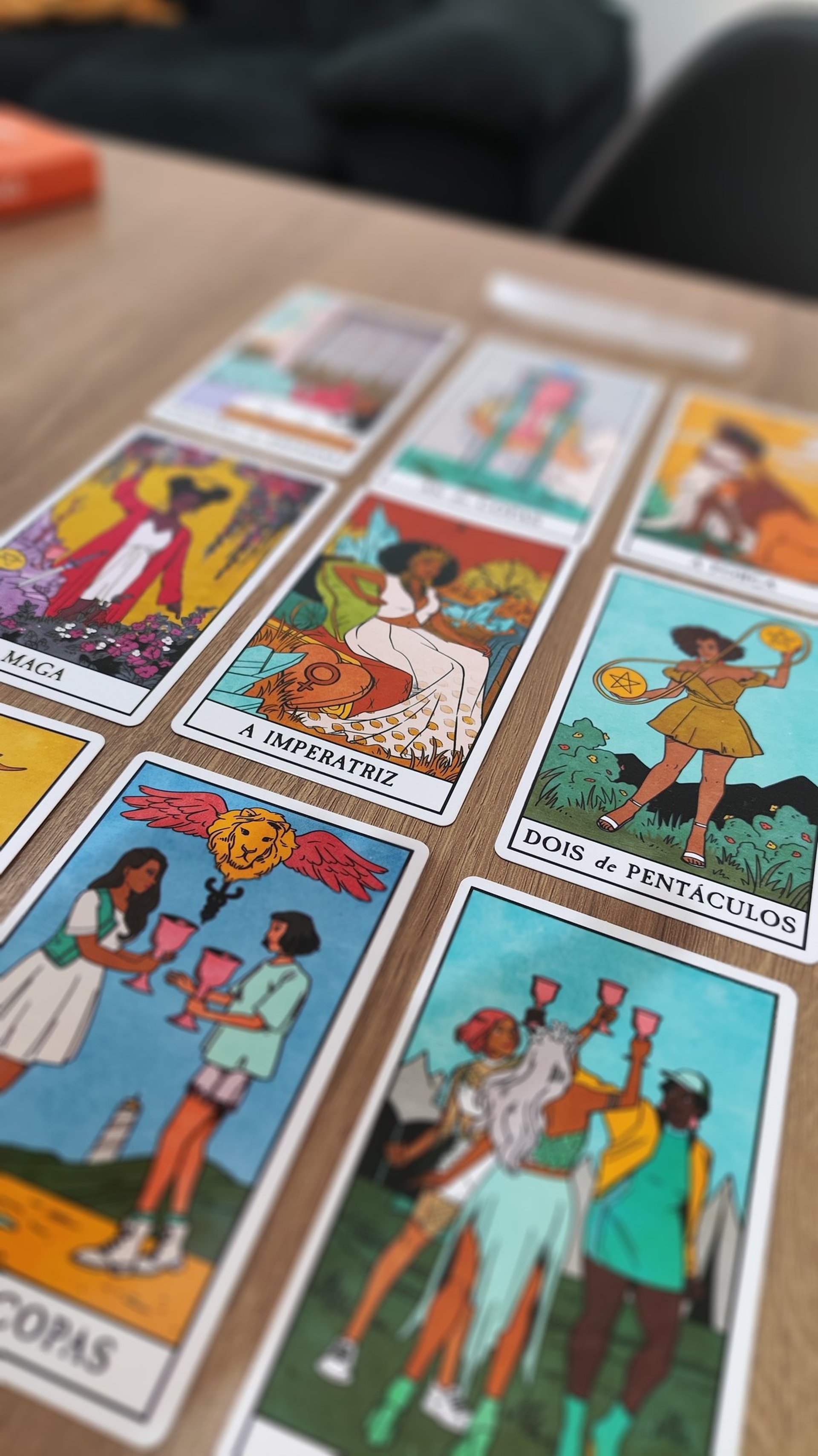 red and white trading cards
