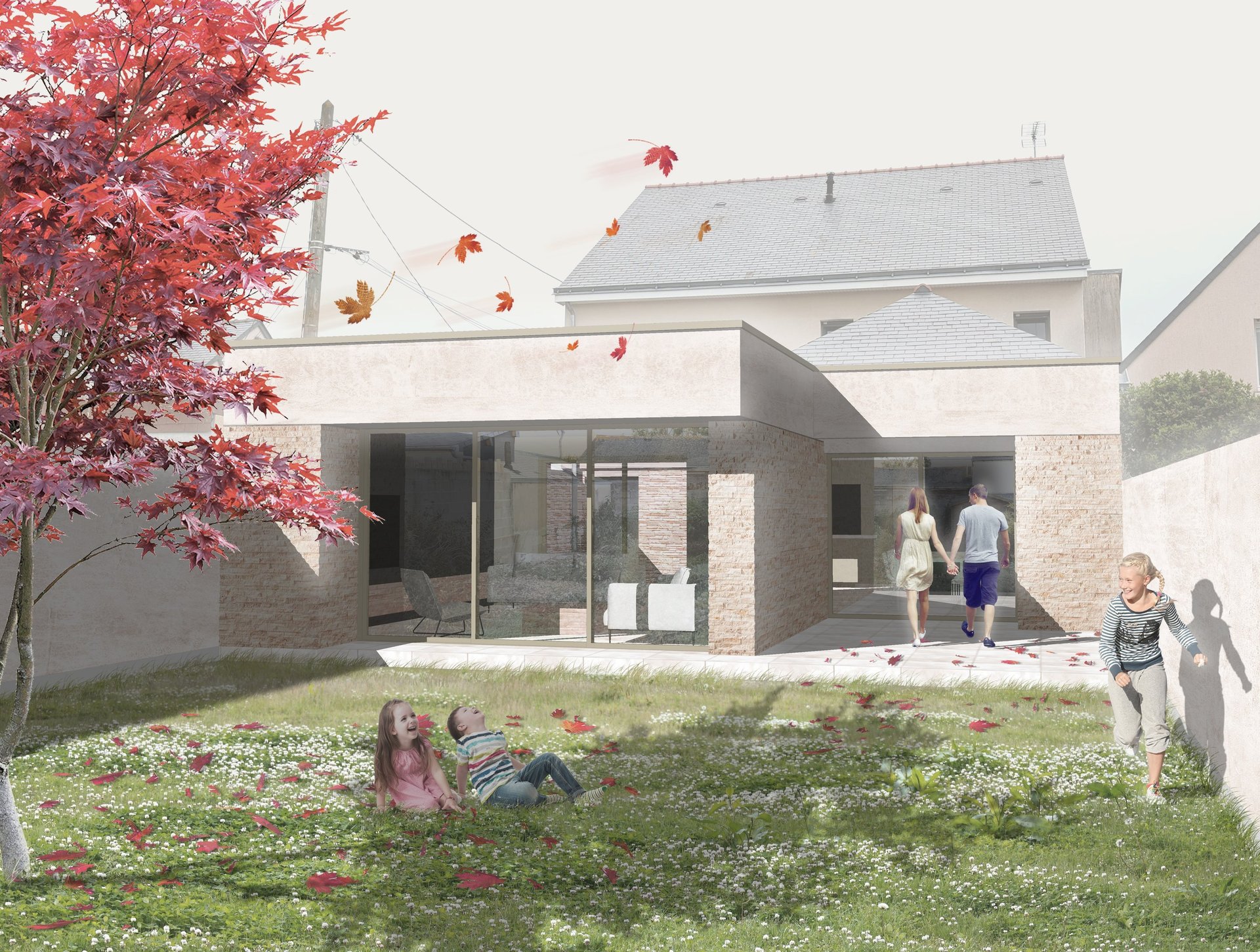 Appartement studio Angers - Anthony Corbel CASA architecte Angers