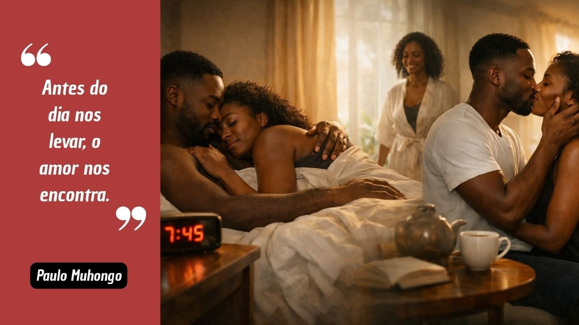 an abstract photo of a curved building with a blue sky in the background