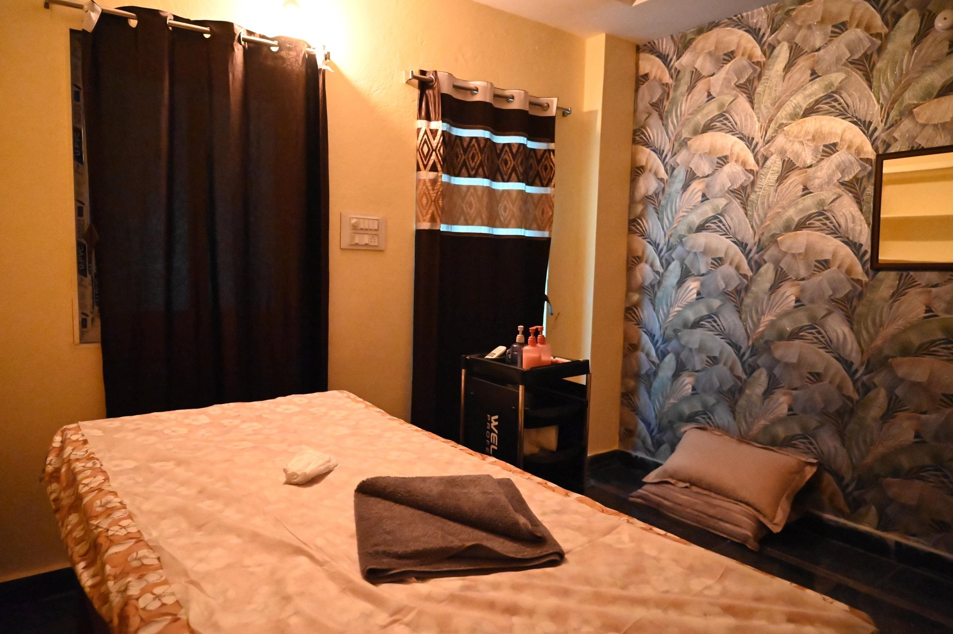 white and brown ceramic figurine