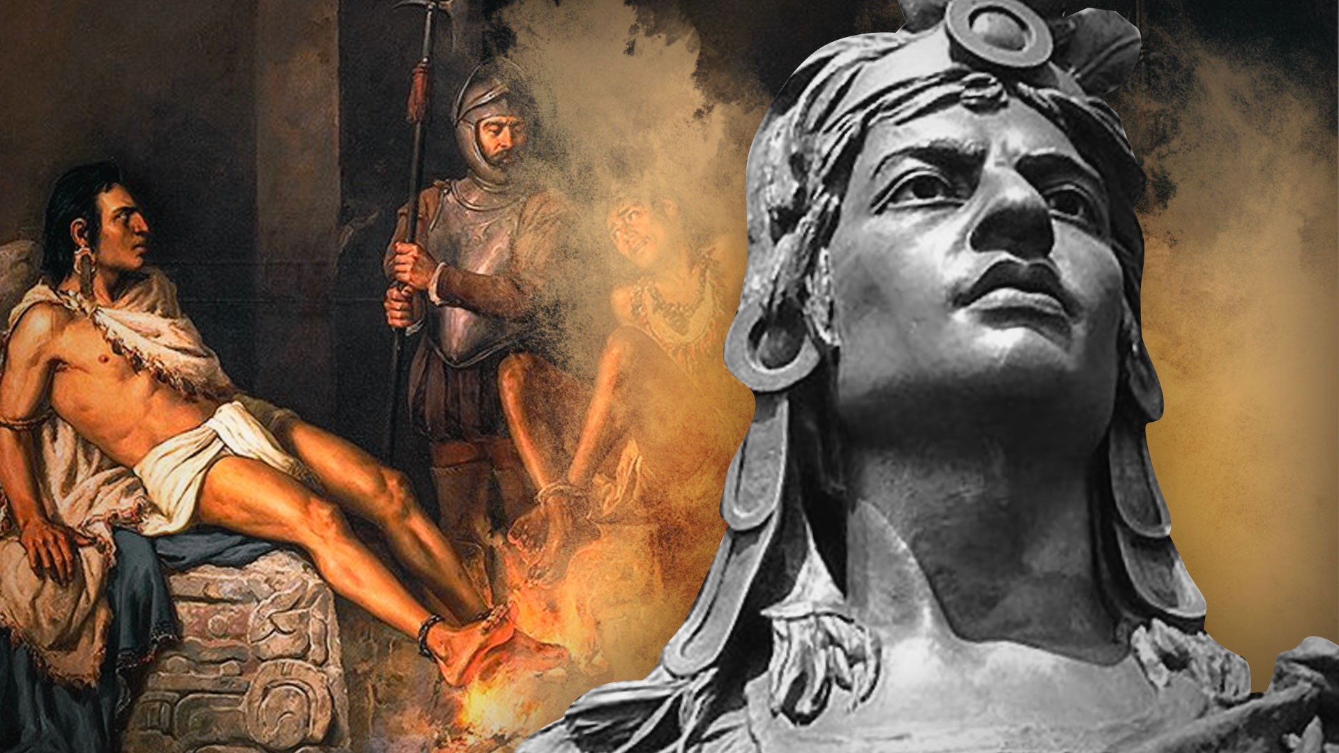 an abstract photo of a curved building with a blue sky in the background