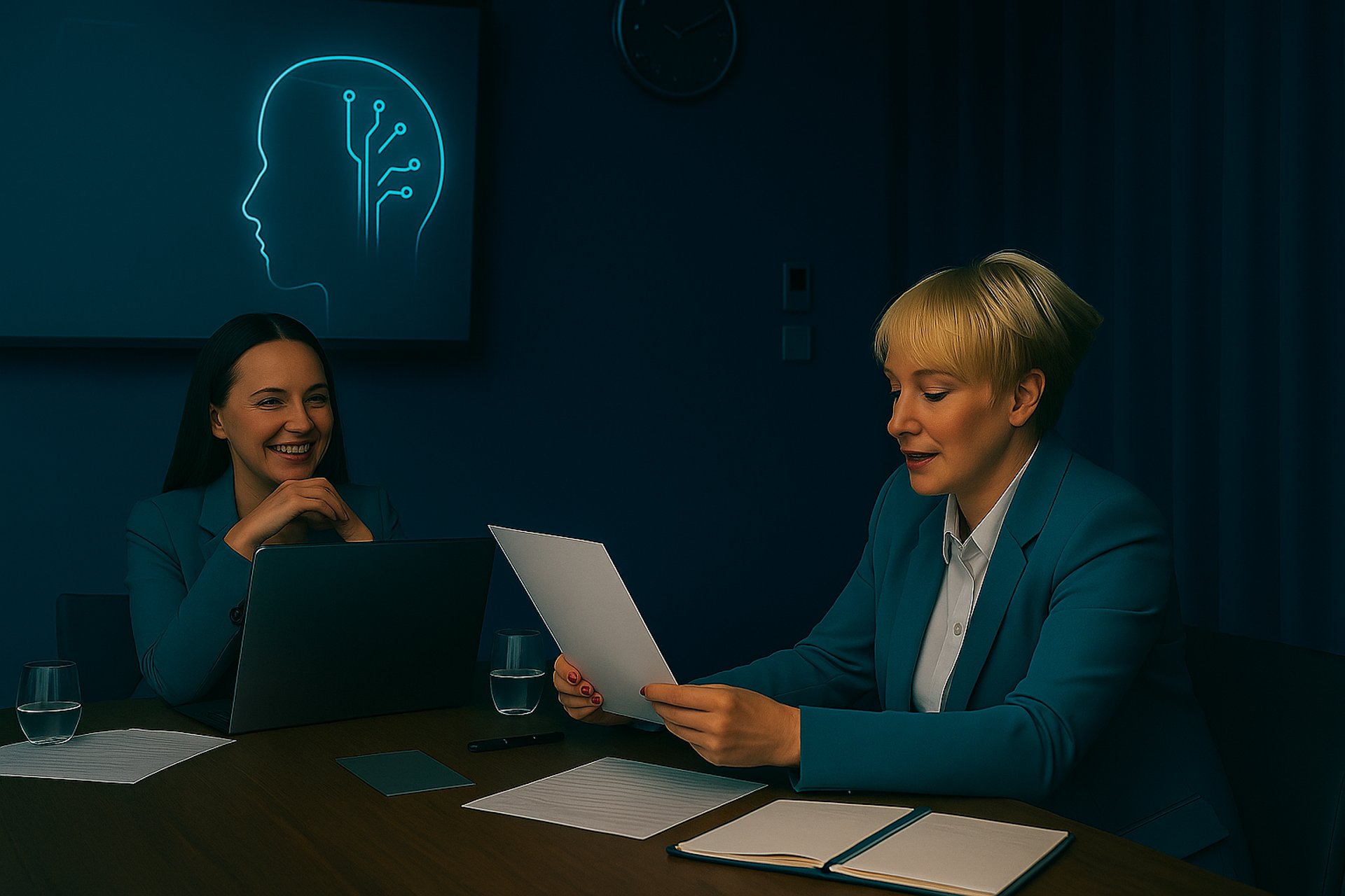 an abstract photo of a curved building with a blue sky in the background