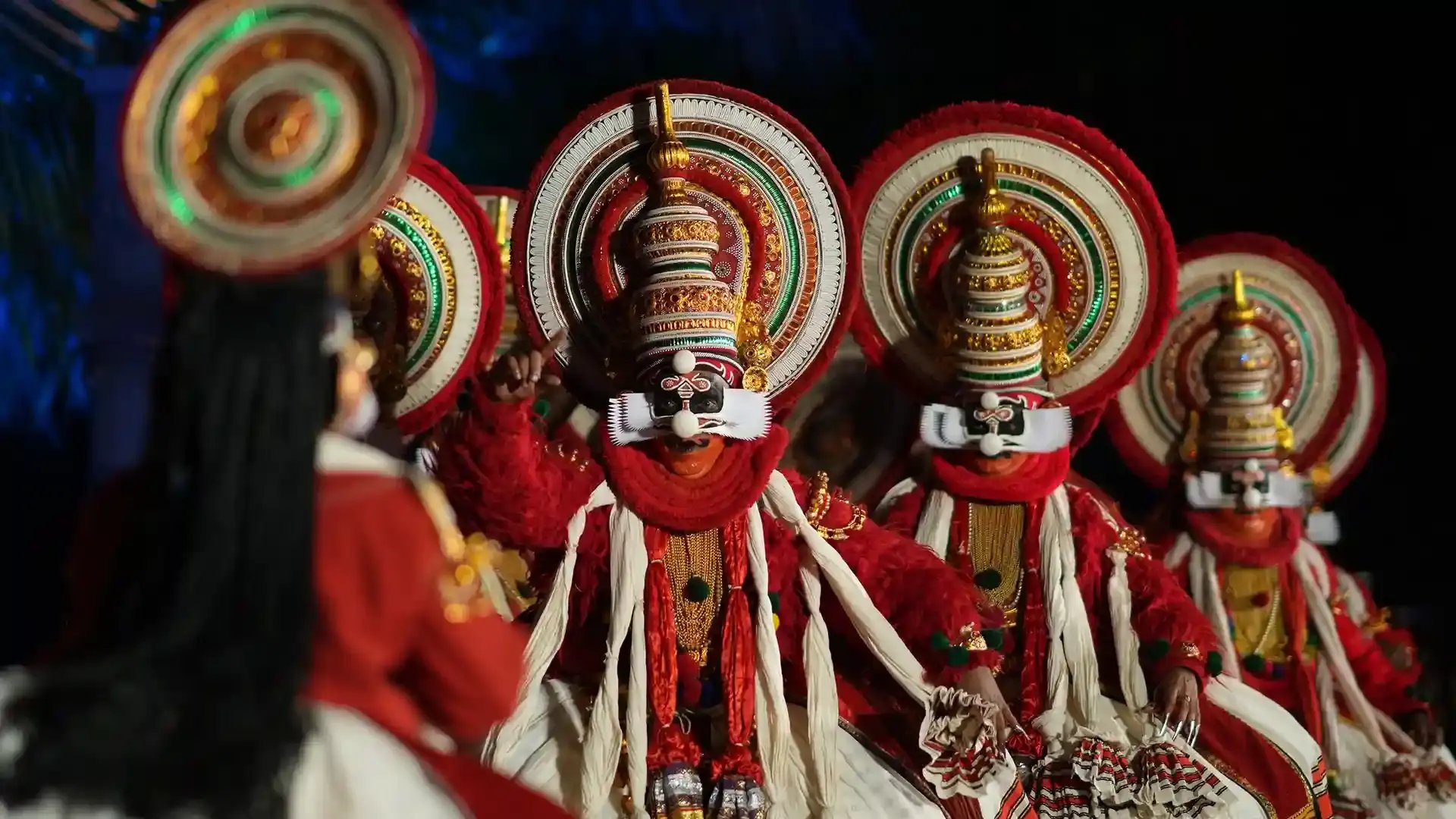 Kathakali, a renowned art form from Kerala
