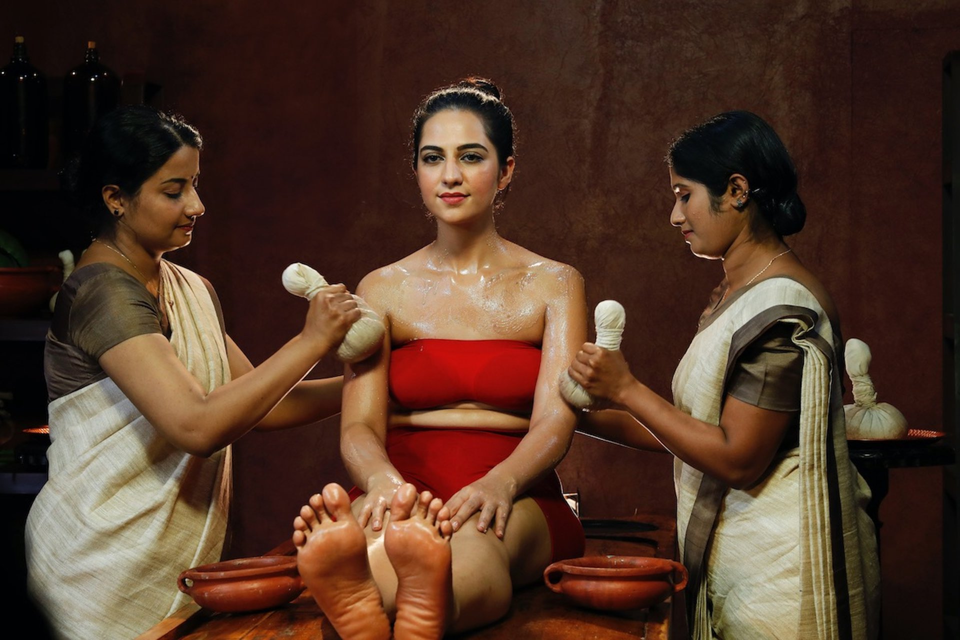 Navarakizhi or Pindaswedais used not only as part of the Panchakarma