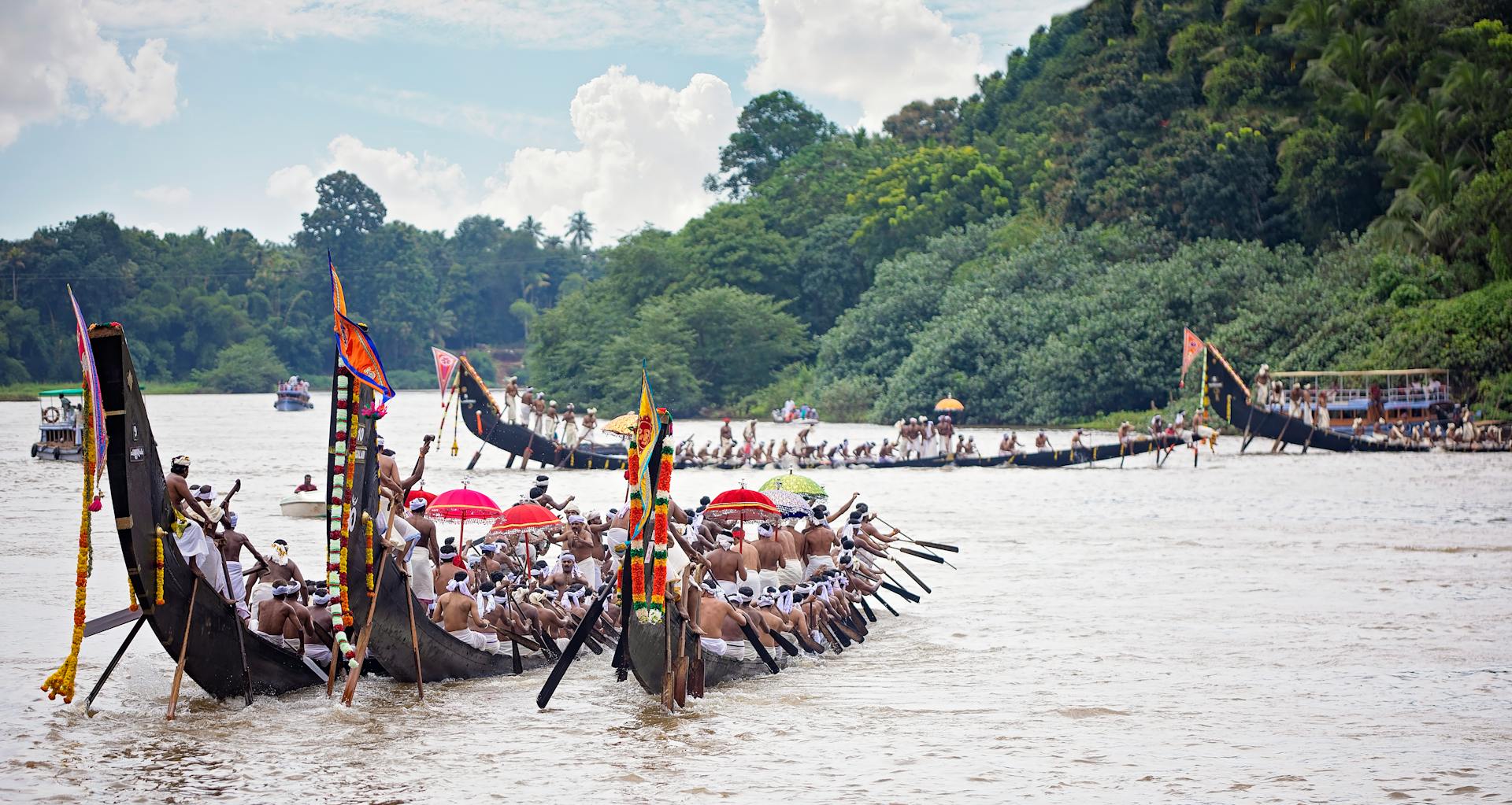 Snake boat race in Kerala