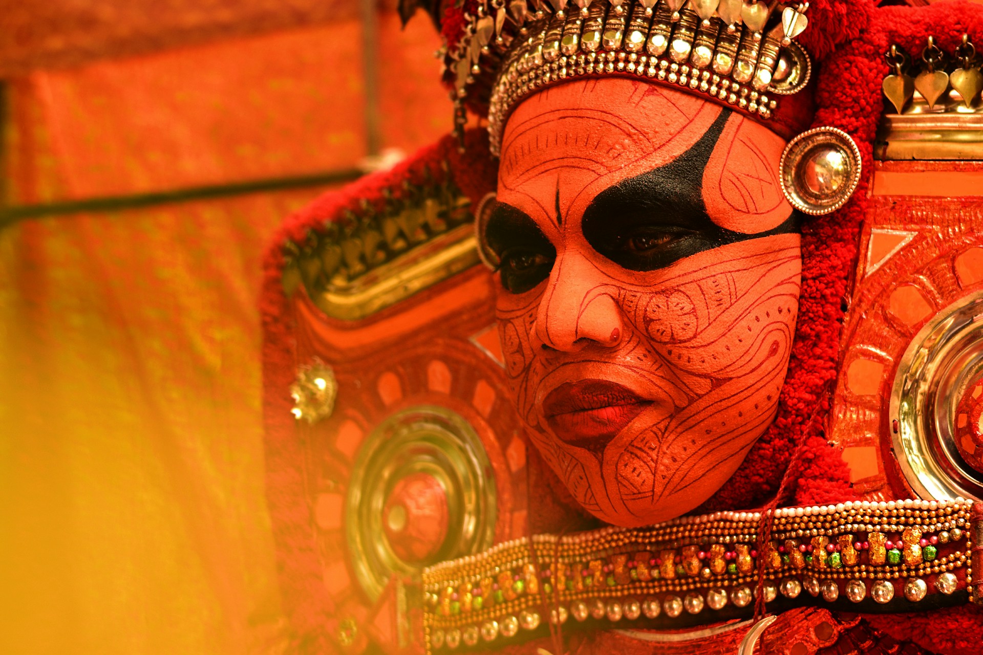 Aaralathu Bhagavati, from Nileshwaram (Kasargod district), Kerala.
