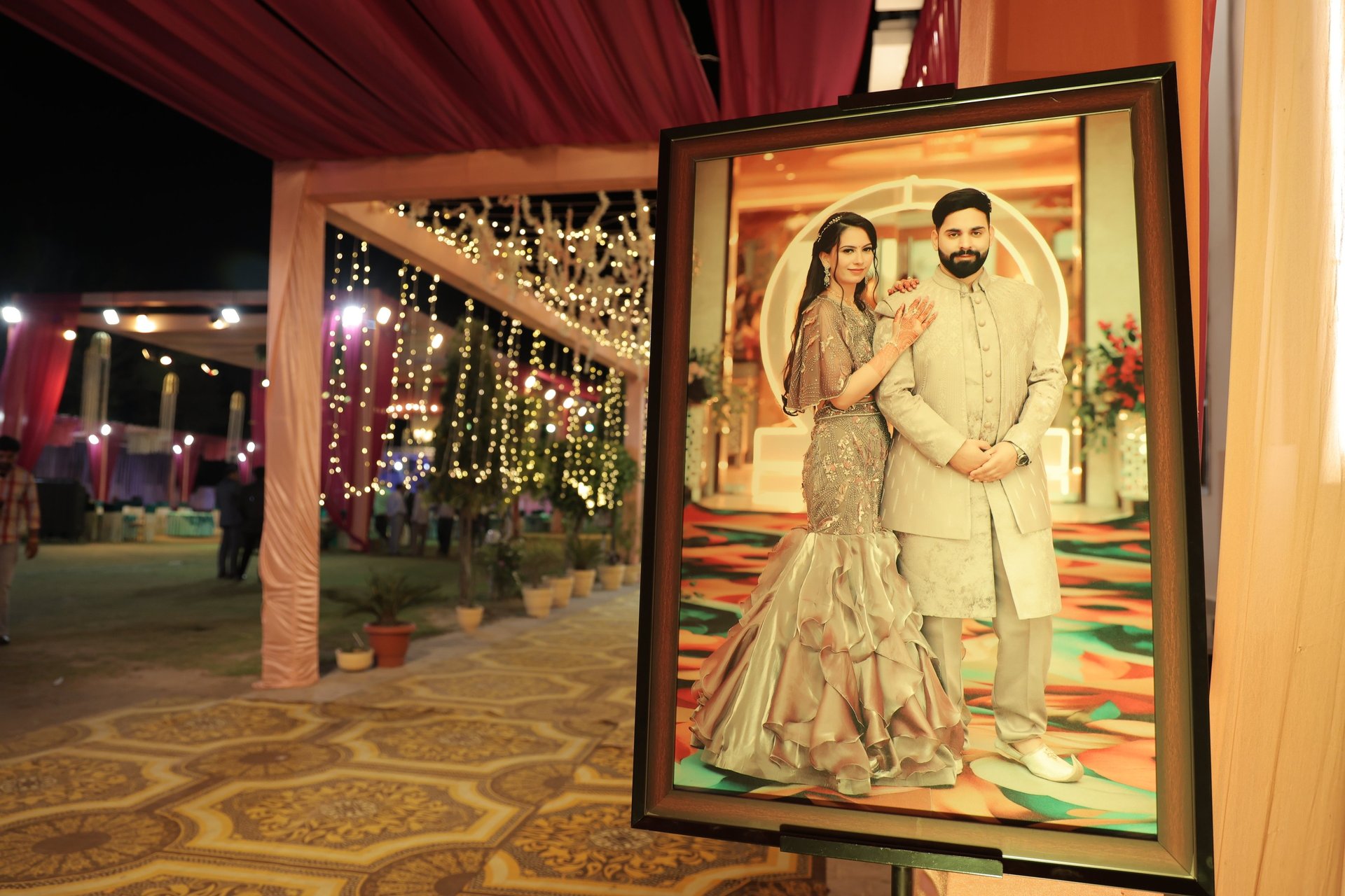 woman wearing yellow long-sleeved dress under white clouds and blue sky during daytime