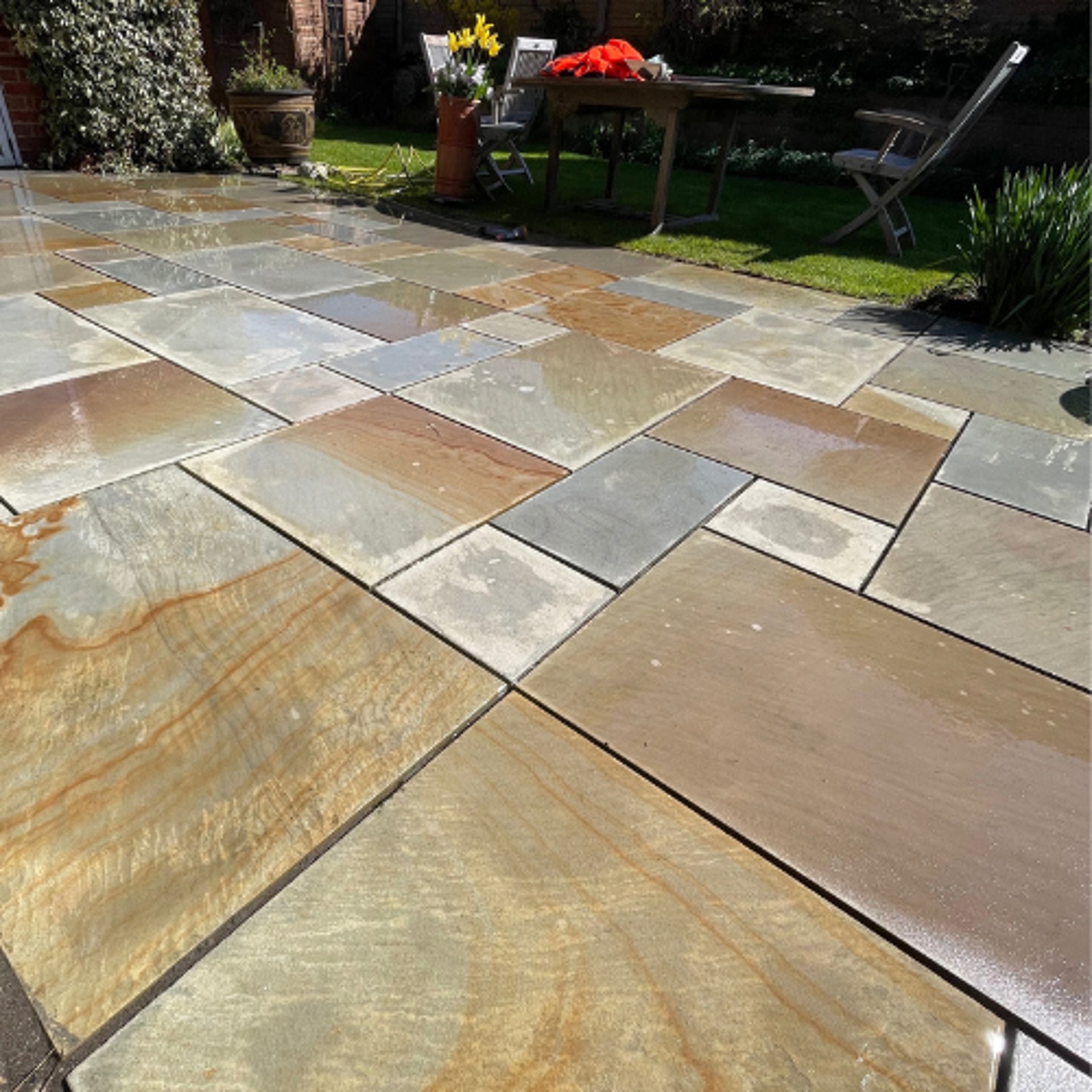 black and brown leather padded tub sofa