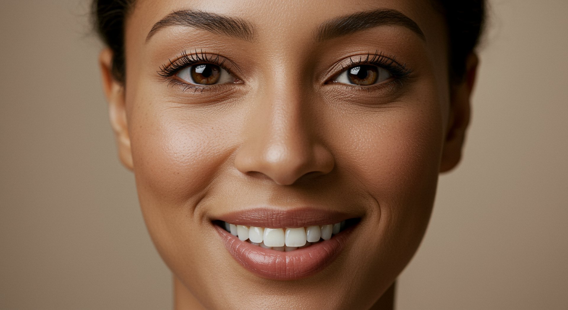 an abstract photo of a curved building with a blue sky in the background