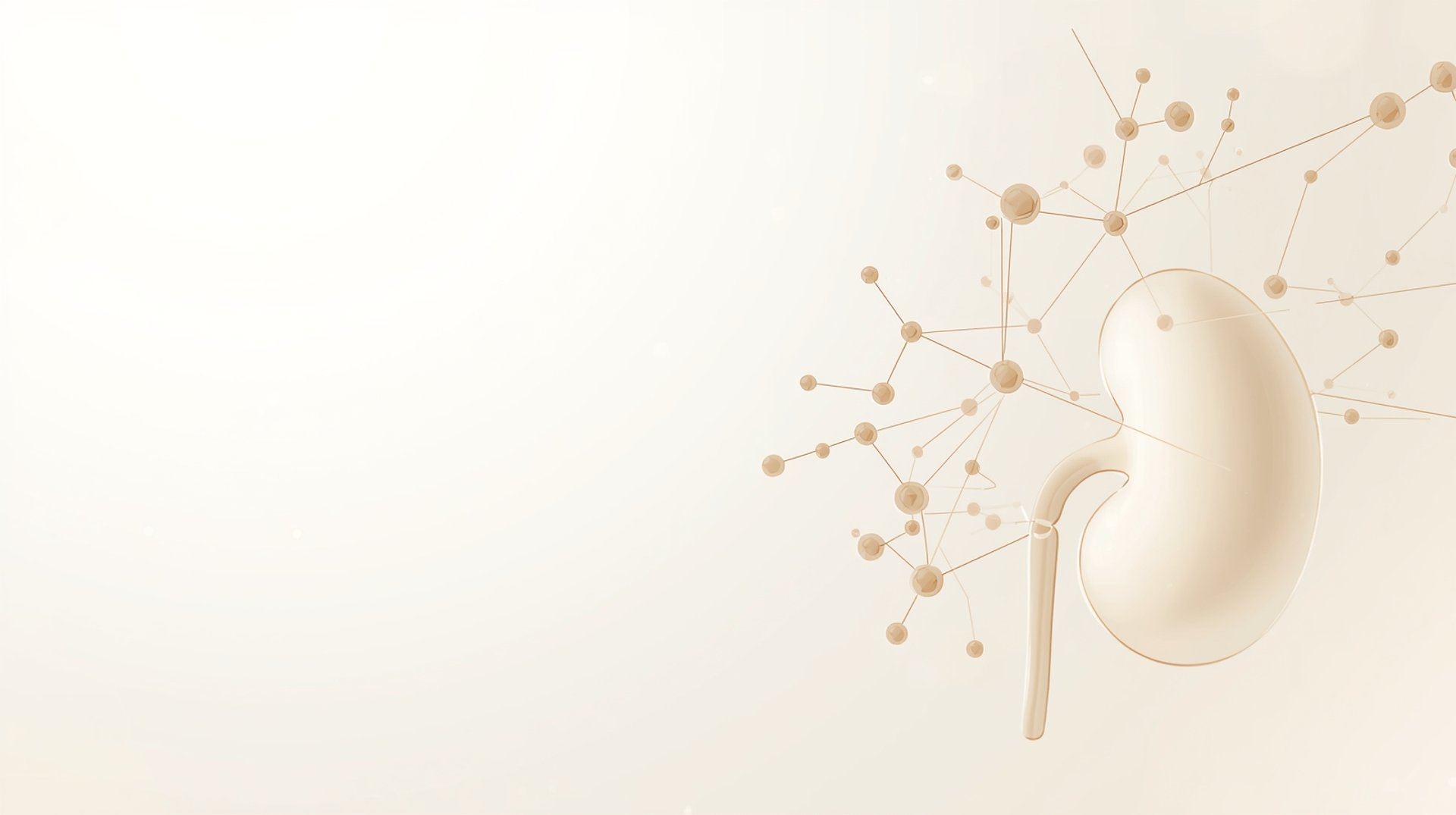 Ilustração de um laboratório com rins encima da bancada