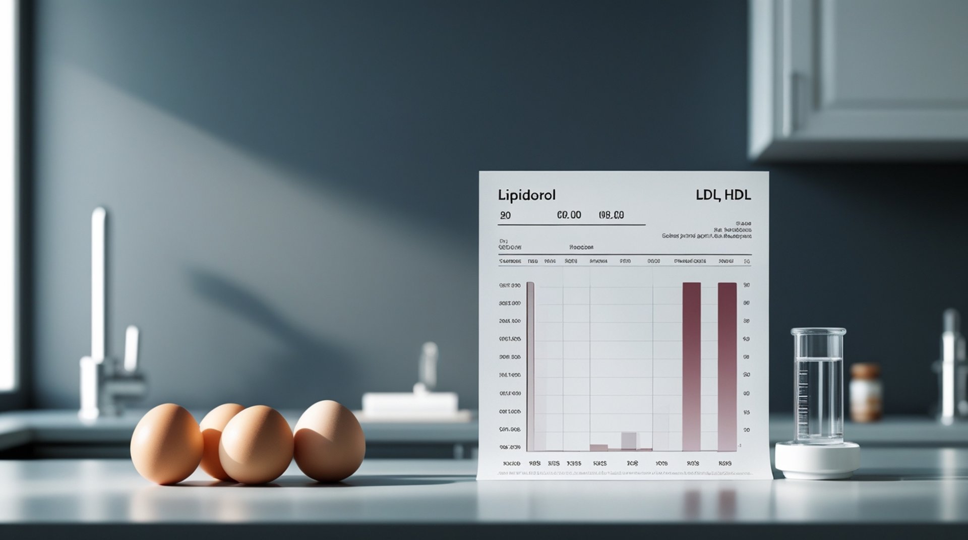 Imagem do artigo comer ovos e lipidograma (colesterol)