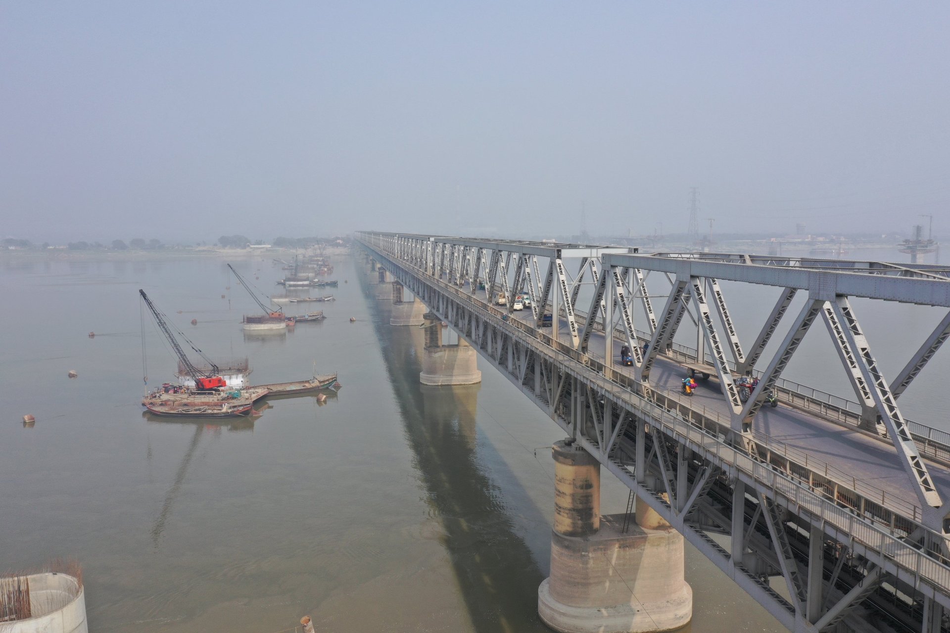 Bridge Inspection, Progress monitoring, Indus drones