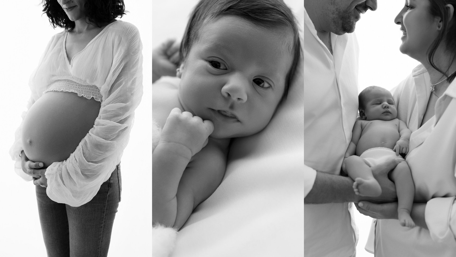 an abstract photo of a curved building with a blue sky in the background