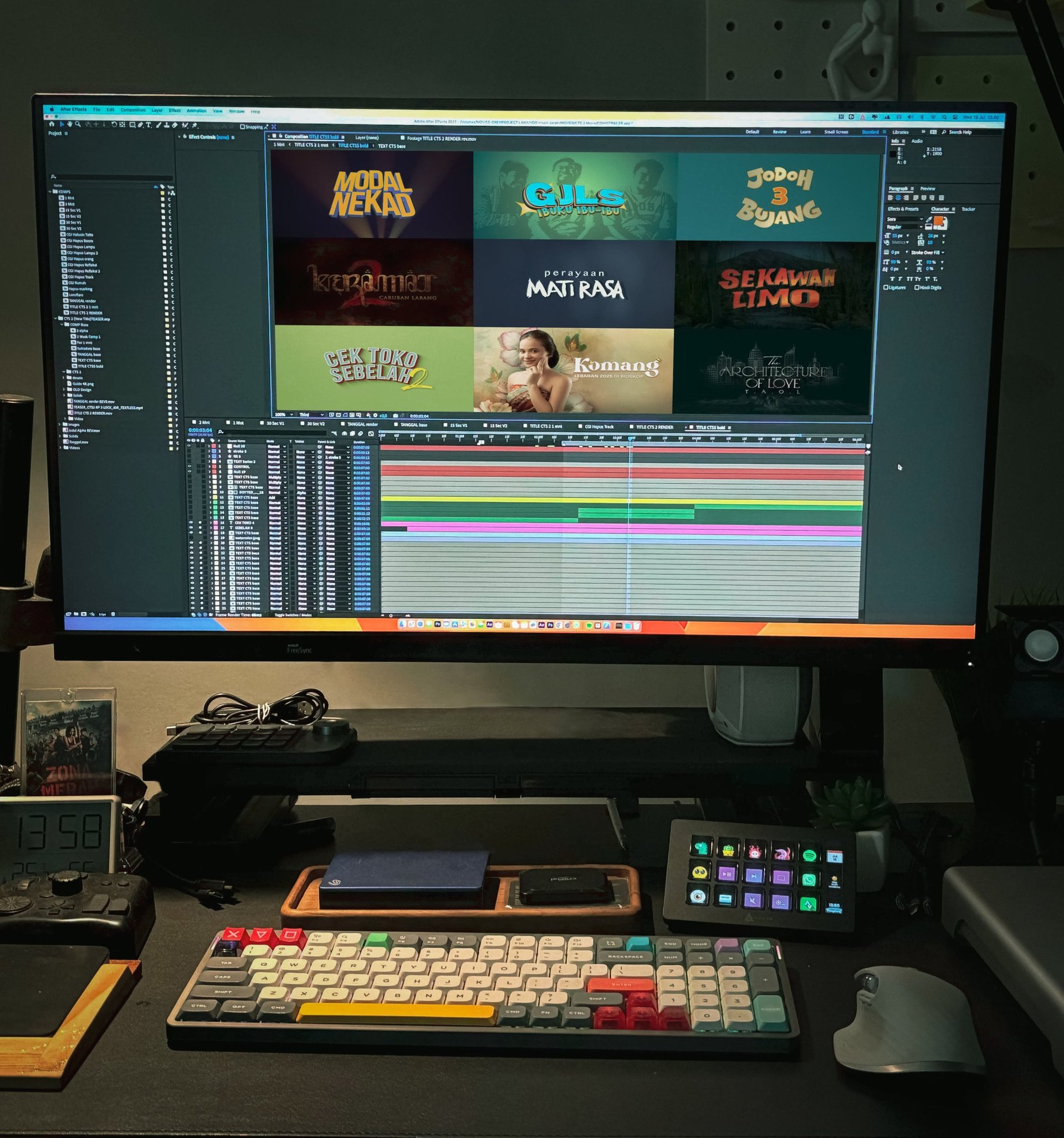 gray computer monitor