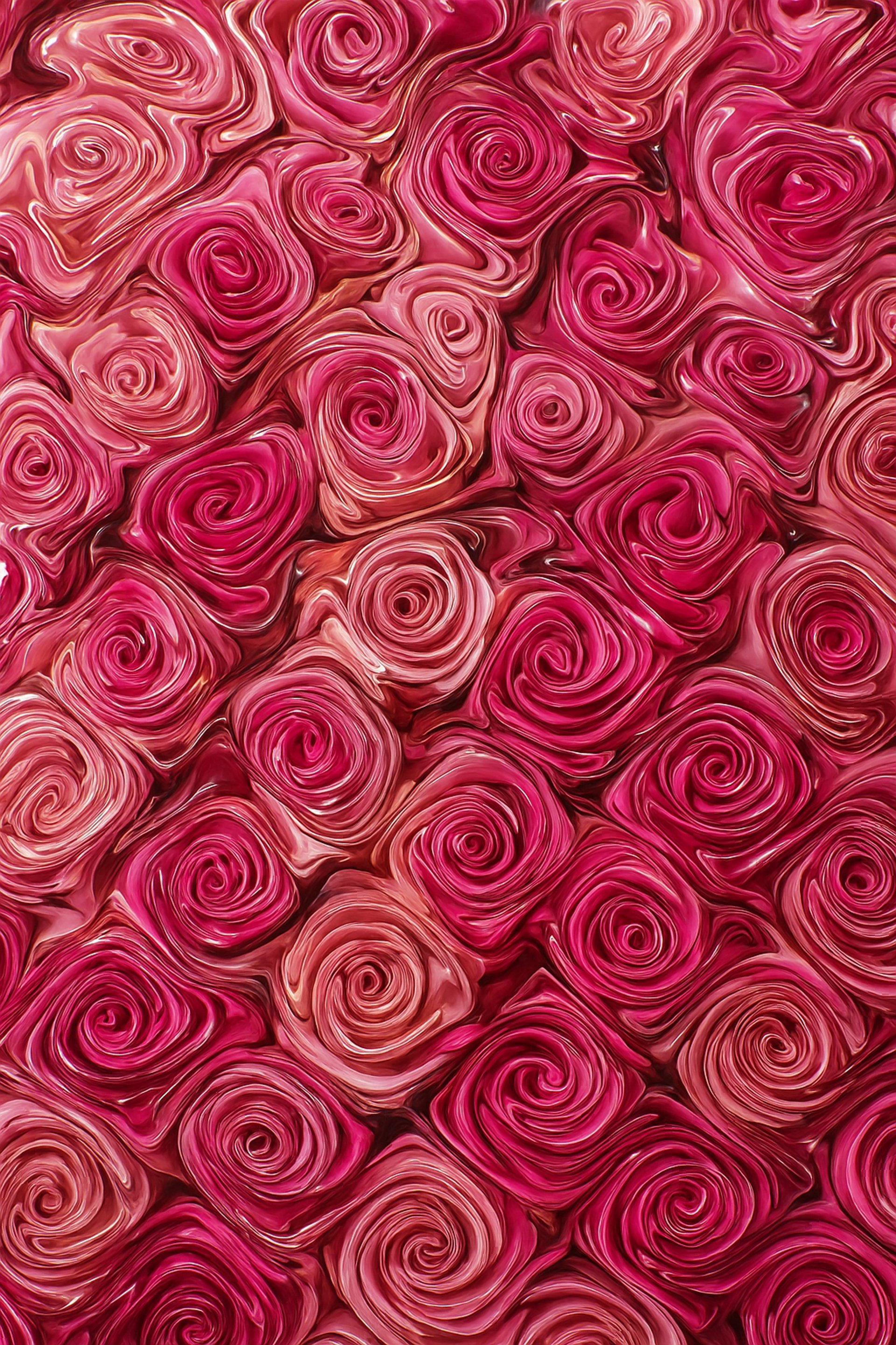 assorted-color rose flowers