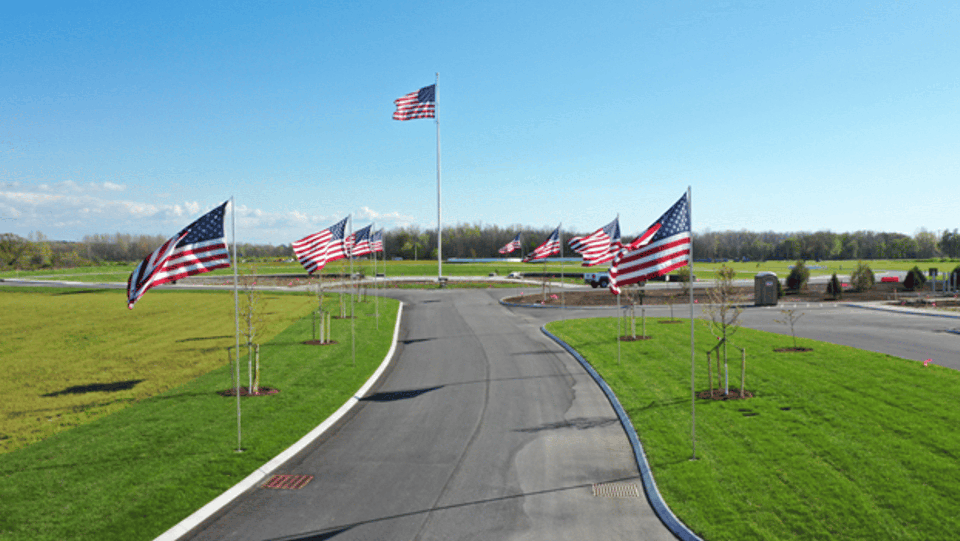 Avenue of Flags