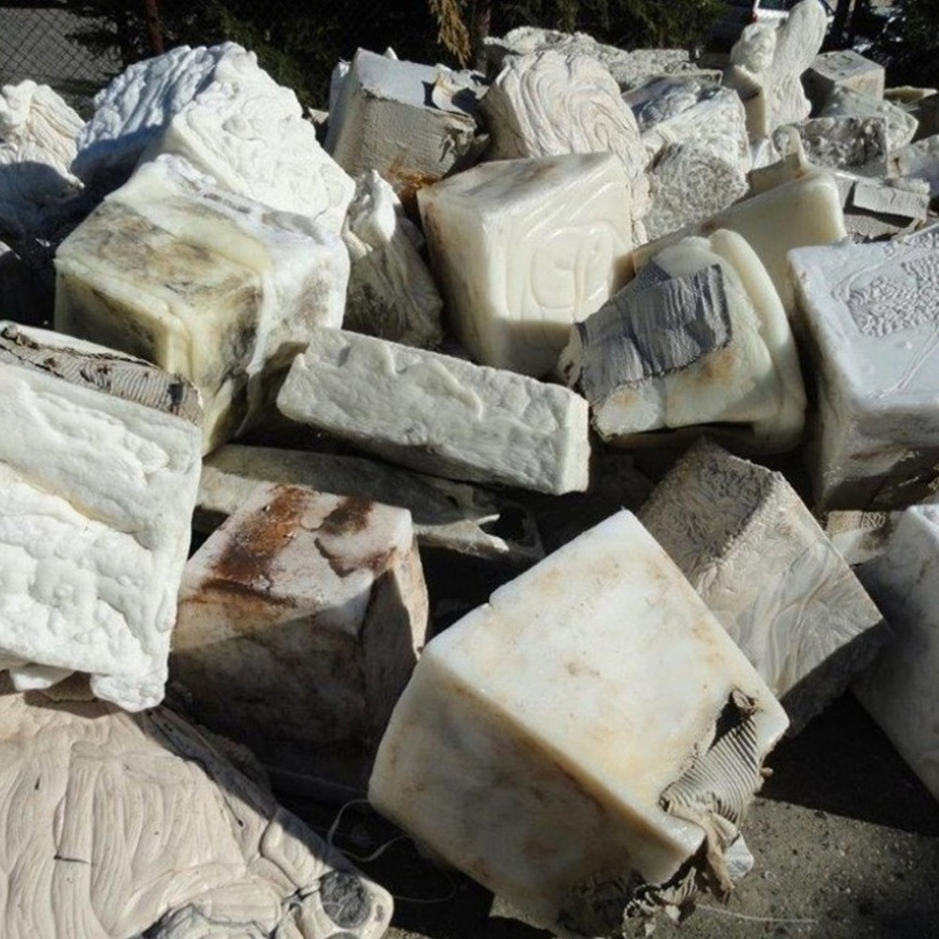black and brown leather padded tub sofa