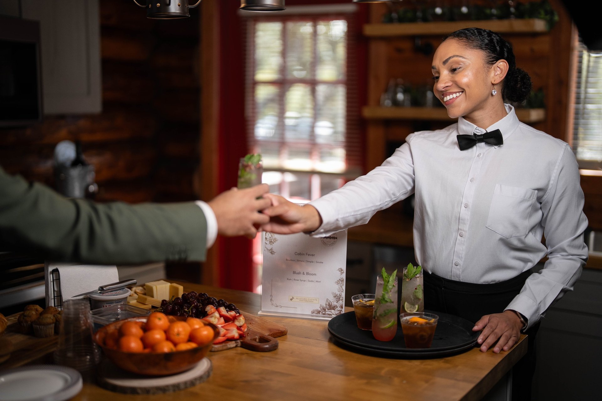clear drinking glass on white table