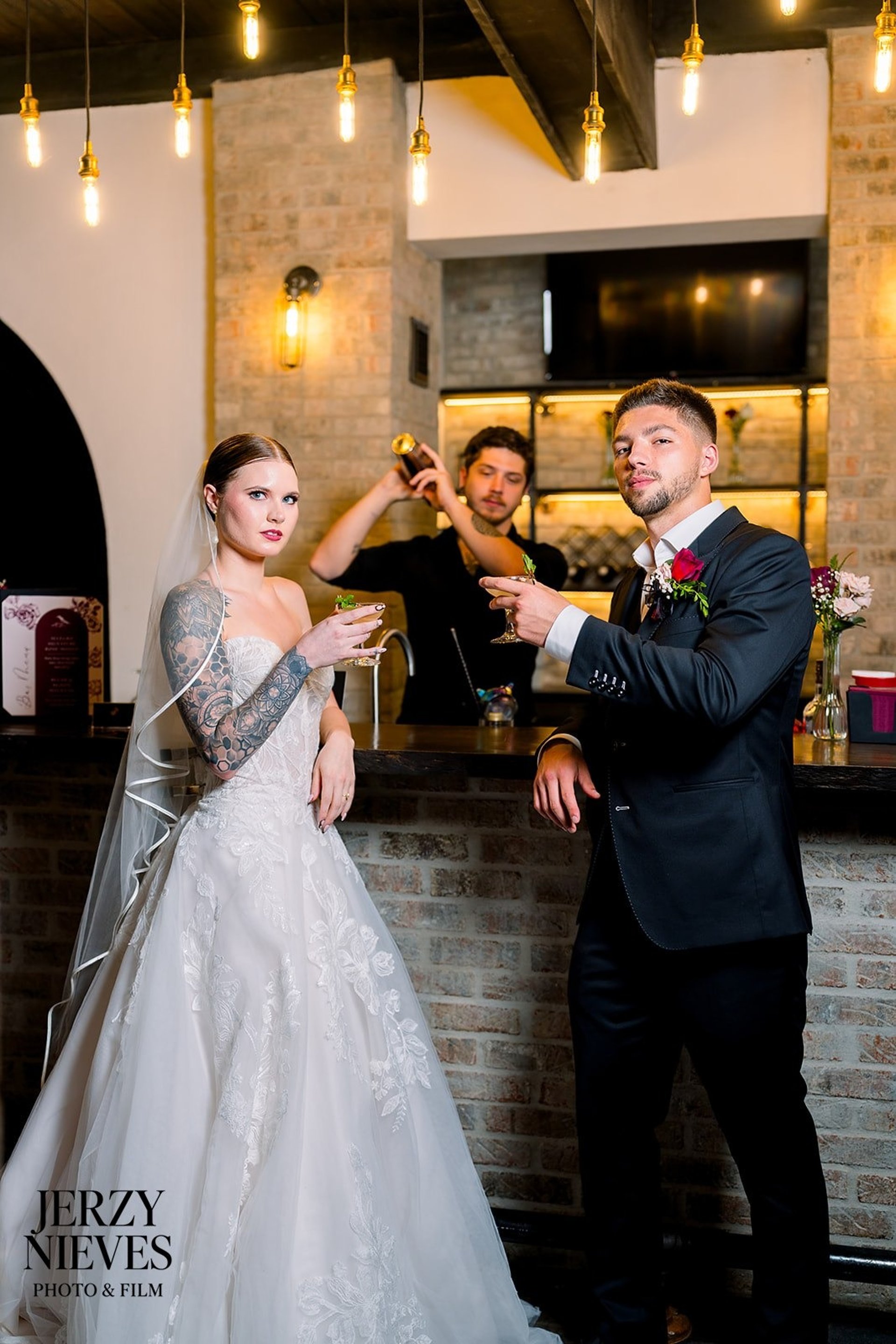 two women enjoying confetti
