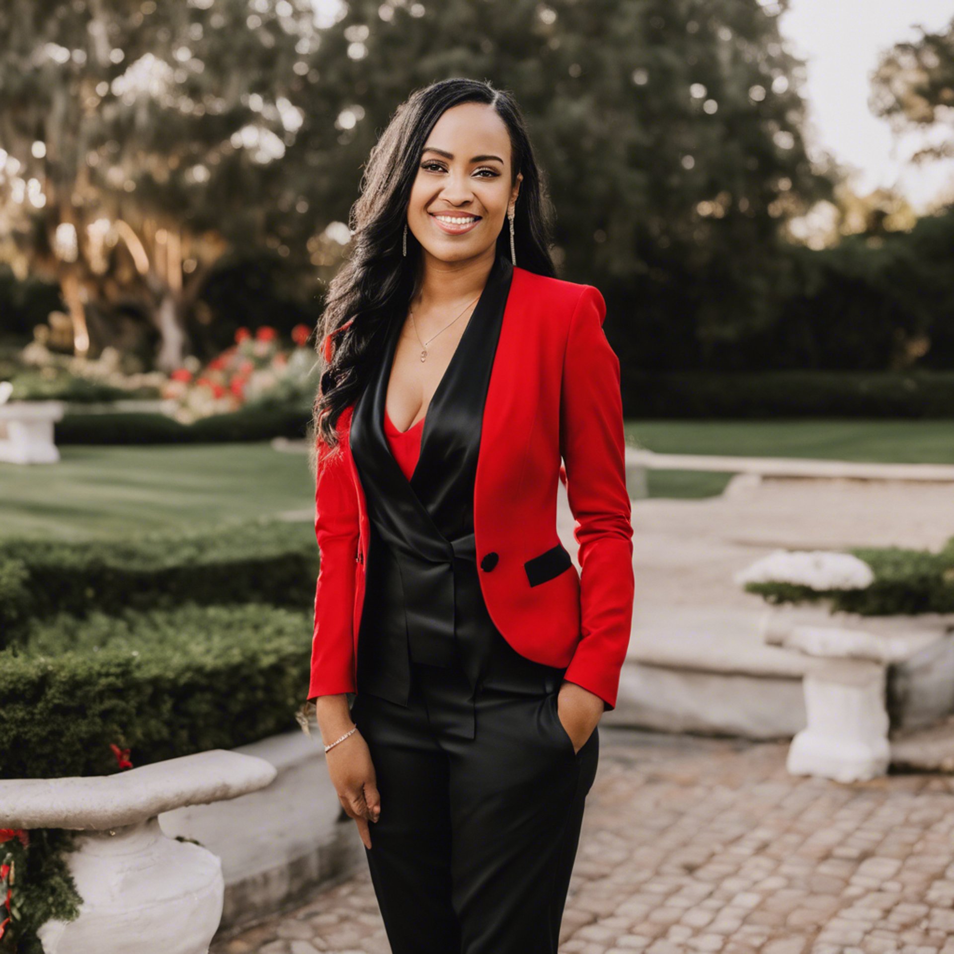 an abstract photo of a curved building with a blue sky in the background