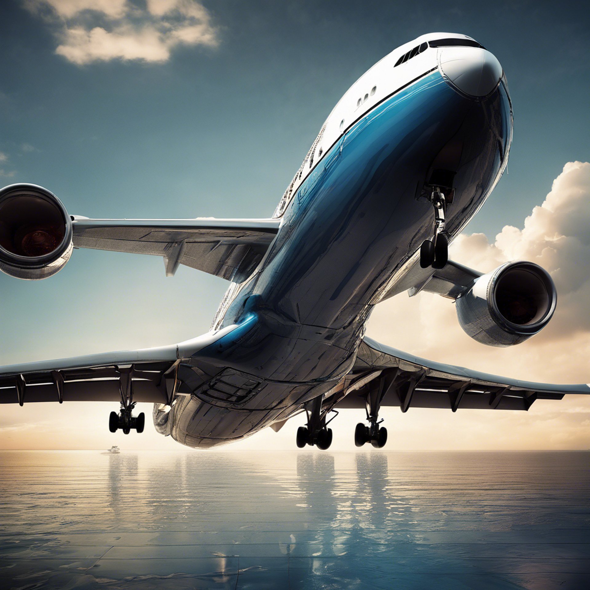 airplanes on the runway