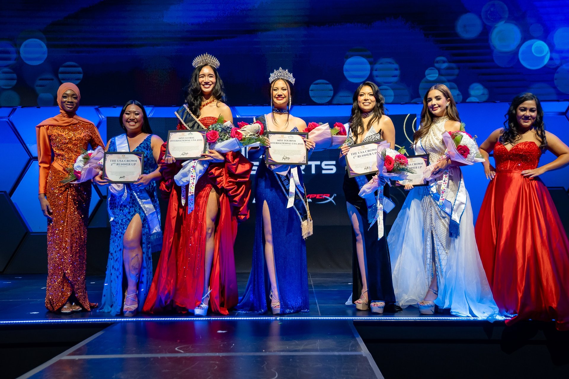 an abstract photo of a curved building with a blue sky in the background