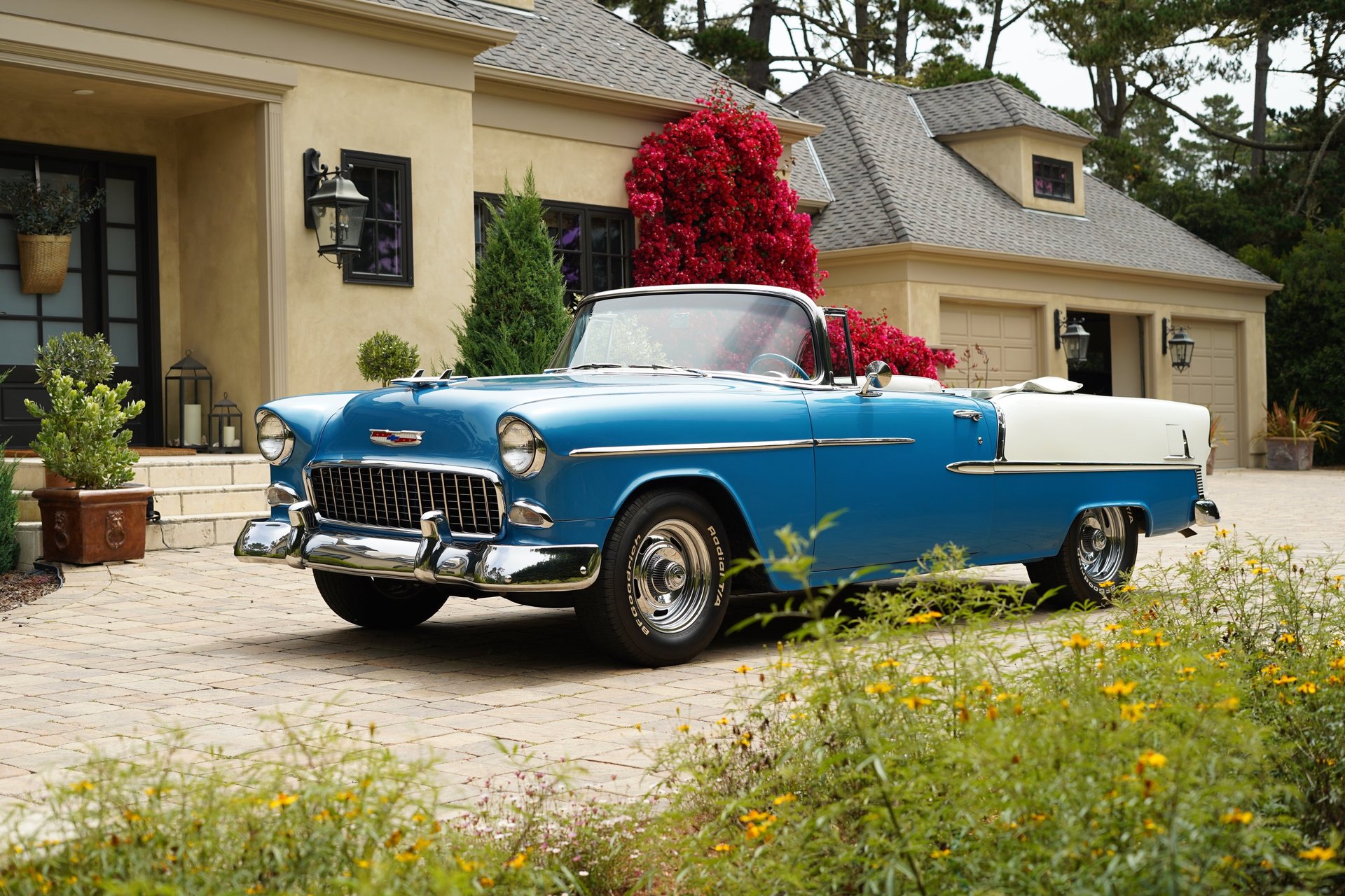 mountain range under blue sky