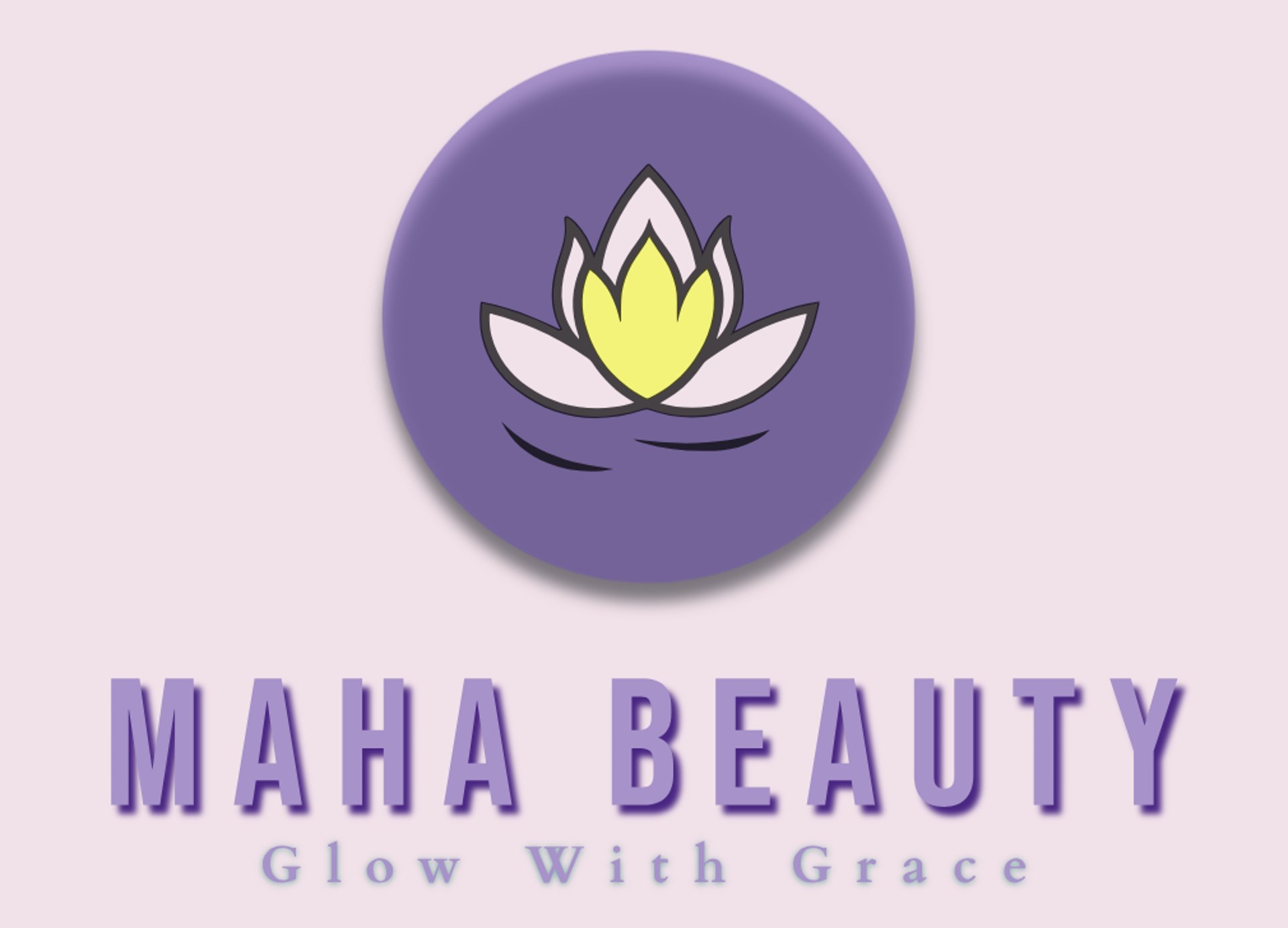 a pink and white flower with green leaves in the background