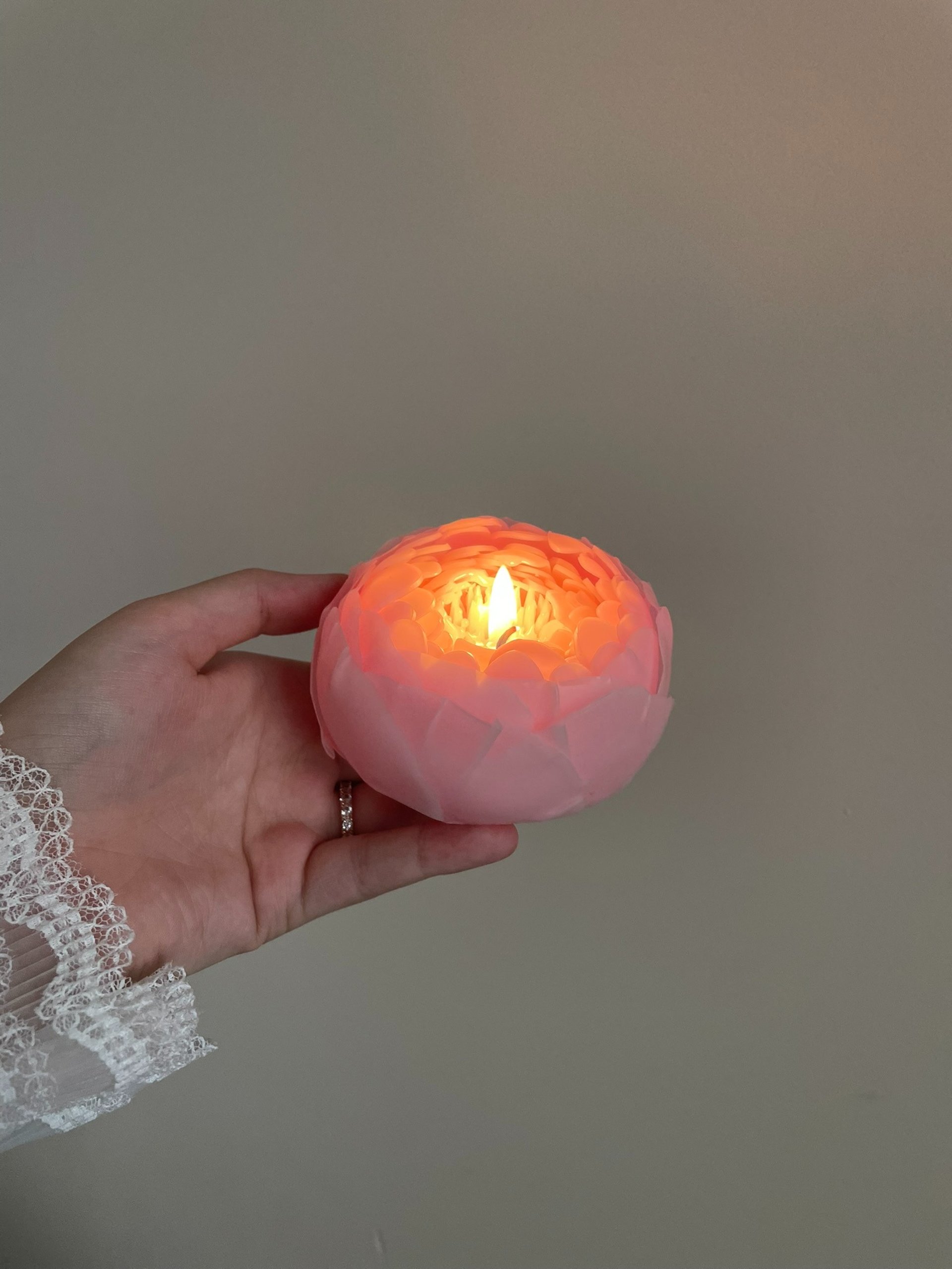 an abstract photo of a curved building with a blue sky in the background