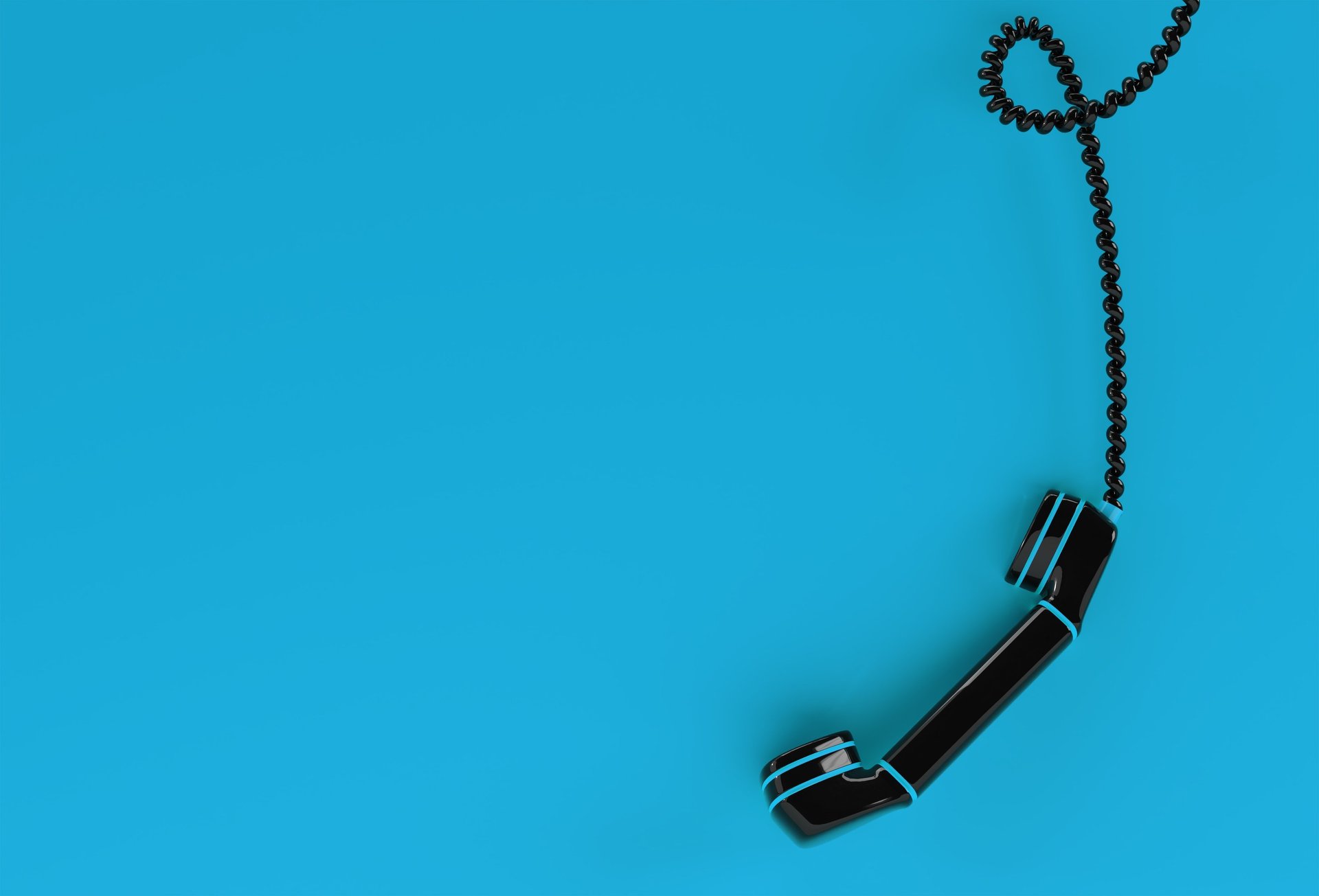 an abstract photo of a curved building with a blue sky in the background