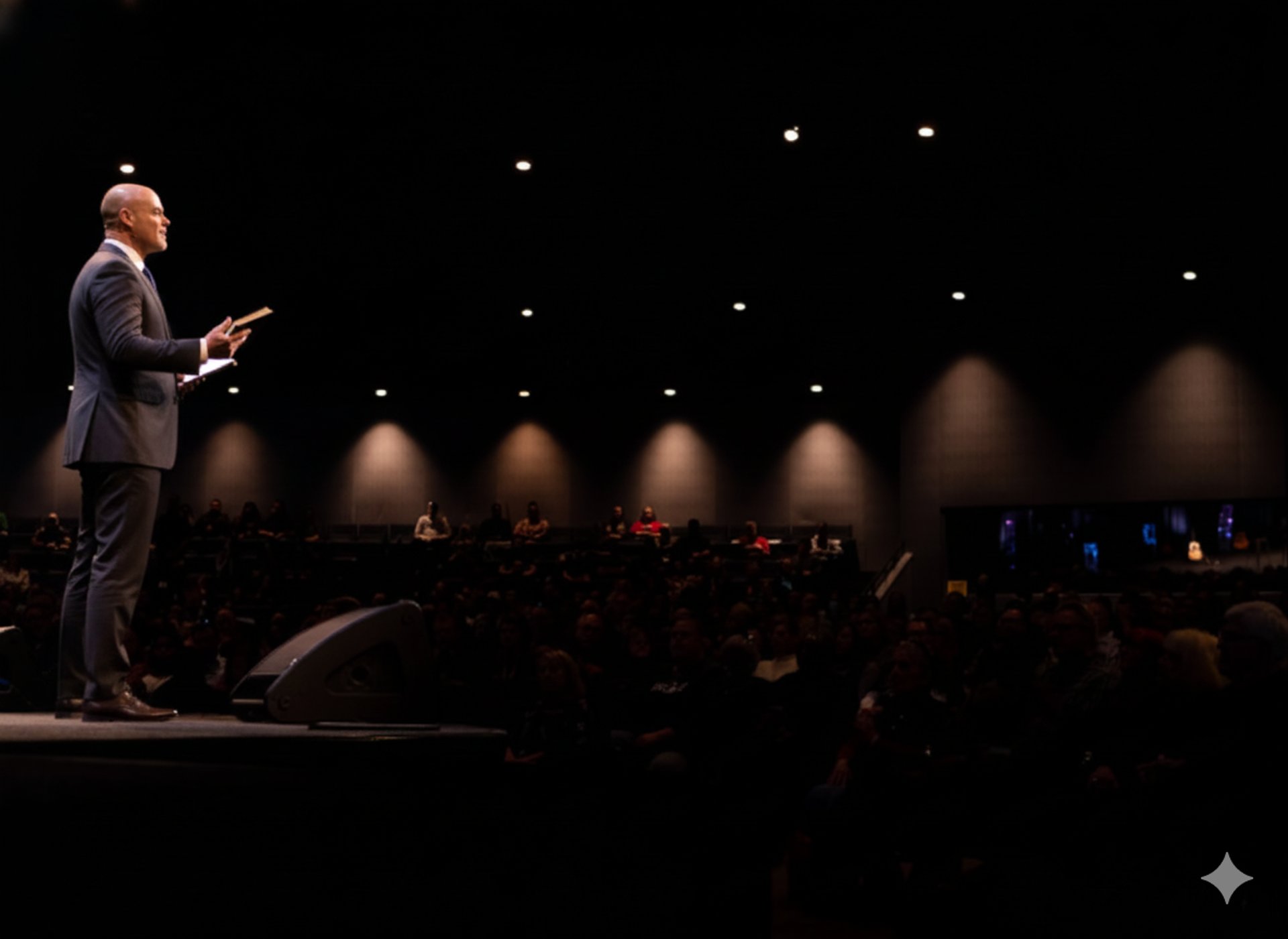 people watching concert during nighttime