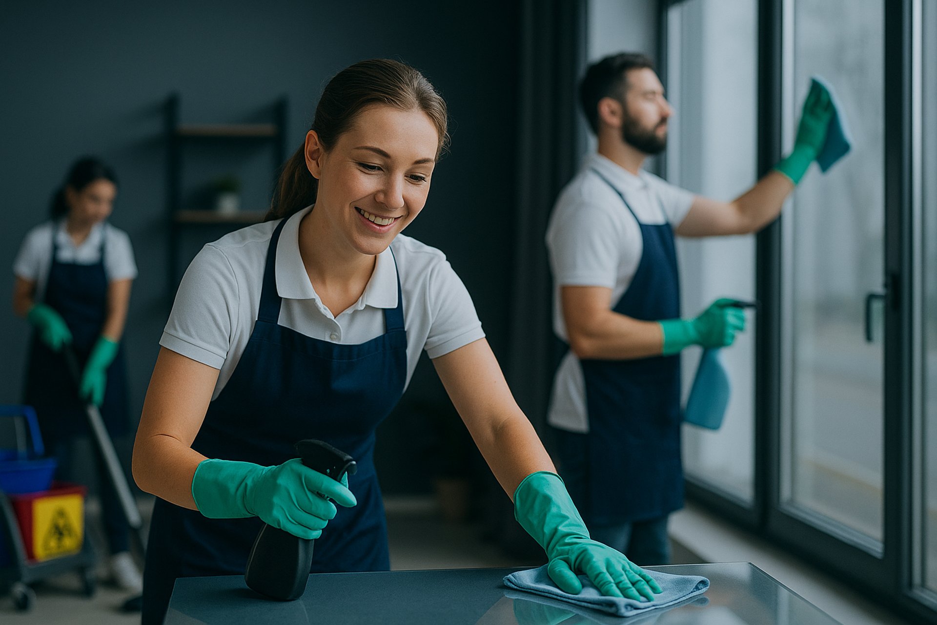black and brown leather padded tub sofa