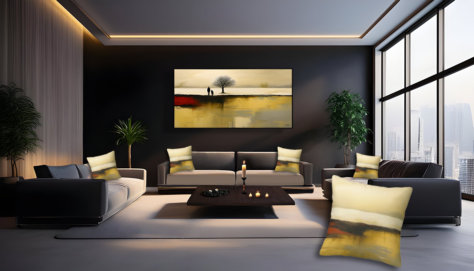 black and white bed linen