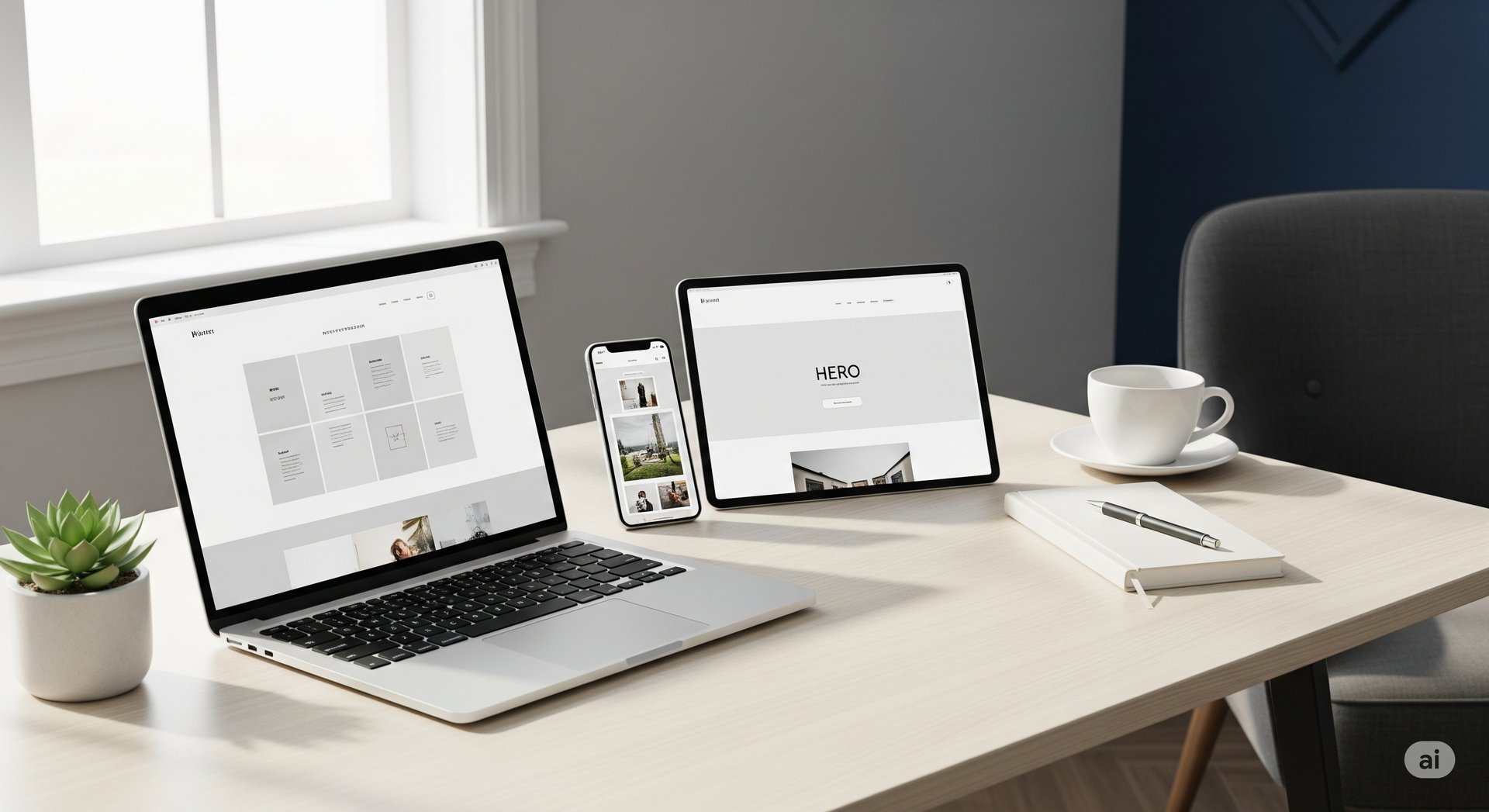 an abstract photo of a curved building with a blue sky in the background