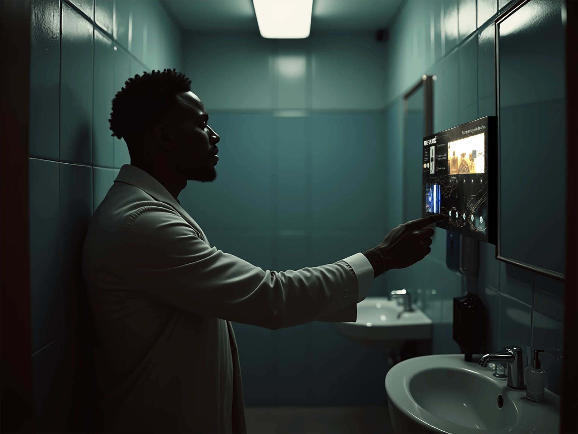 black and brown leather padded tub sofa