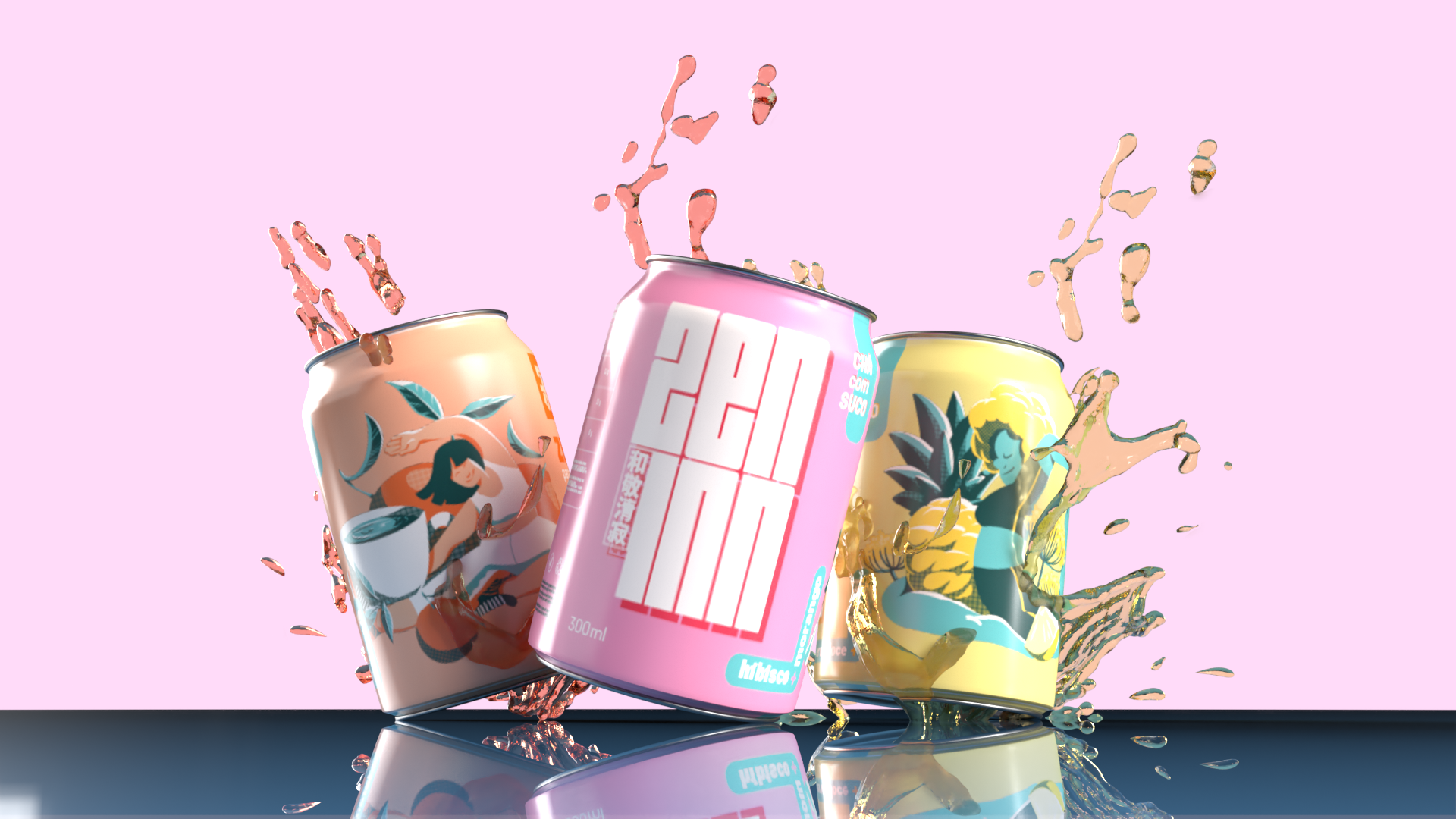 an abstract photo of a curved building with a blue sky in the background