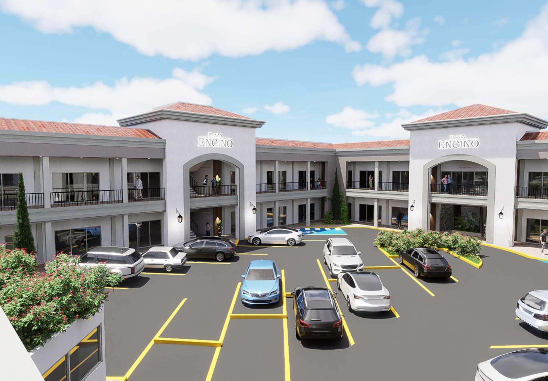 white and clear glass-display building