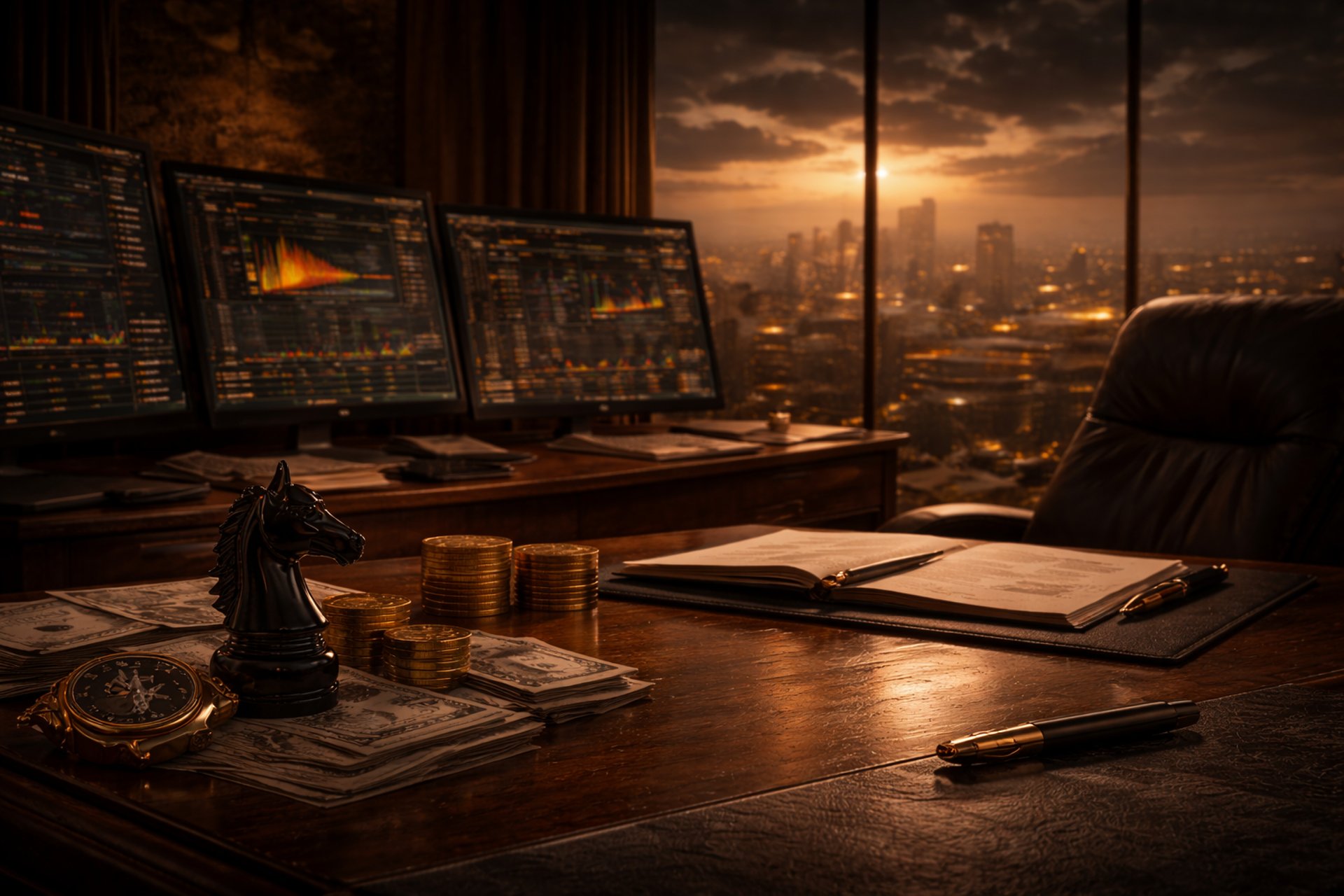 an abstract photo of a curved building with a blue sky in the background