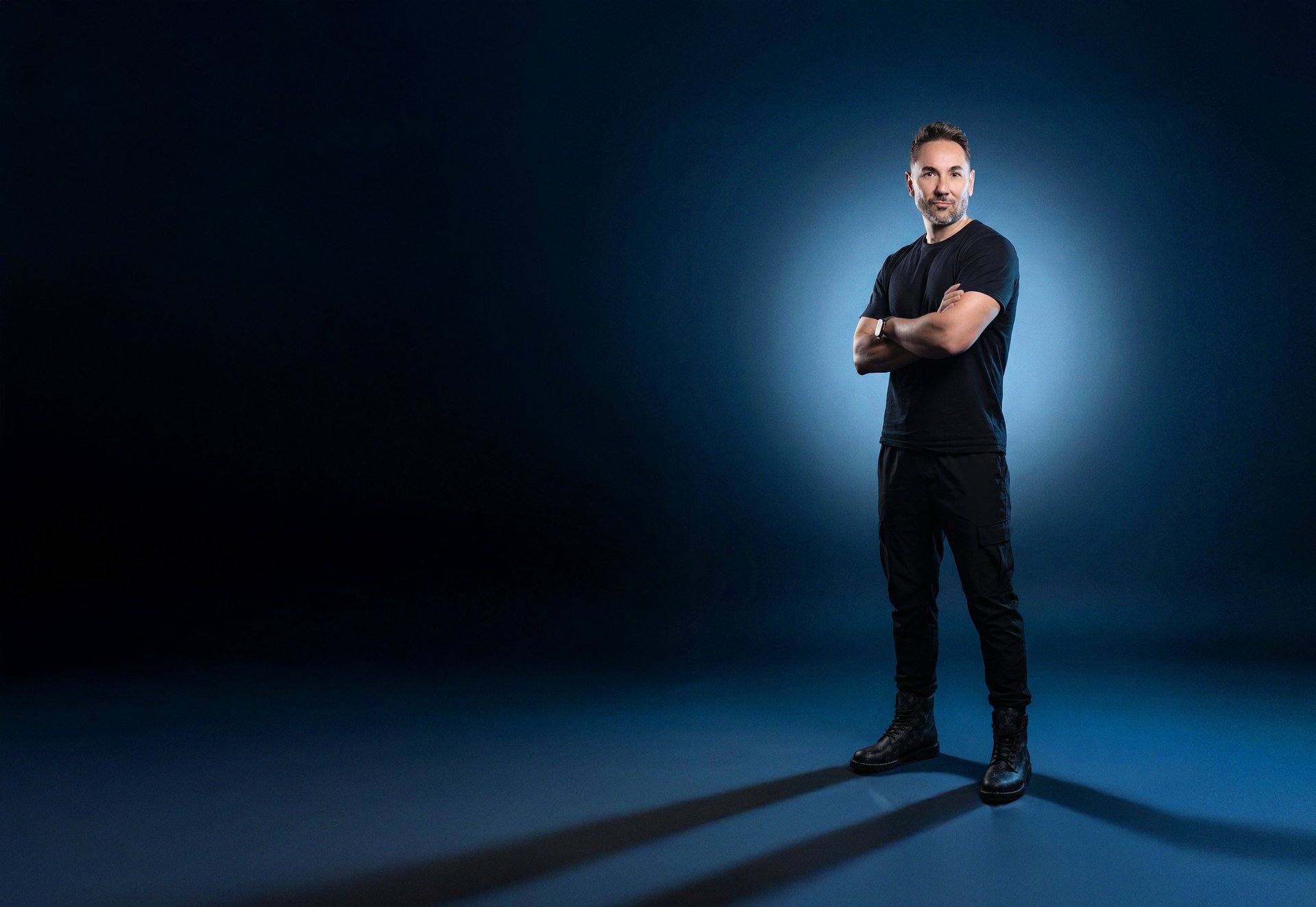 mountain range under blue sky